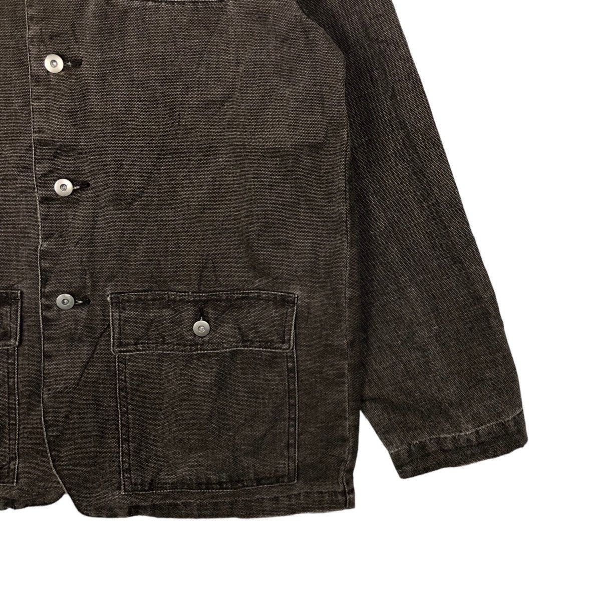 Issey Miyake 🔥90’s Vintage Hikory Chore Jacket More Puro Issey Miyake Size US L / EU 52-54 / 3 - 4 Thumbnail