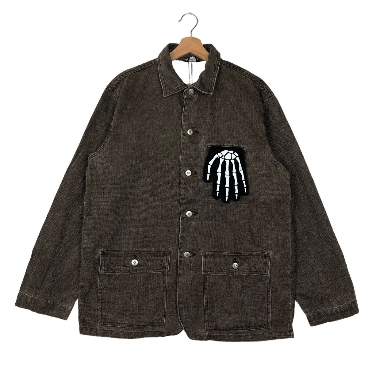 Issey Miyake 🔥90’s Vintage Hikory Chore Jacket More Puro Issey Miyake Size US L / EU 52-54 / 3 - 1 Thumbnail