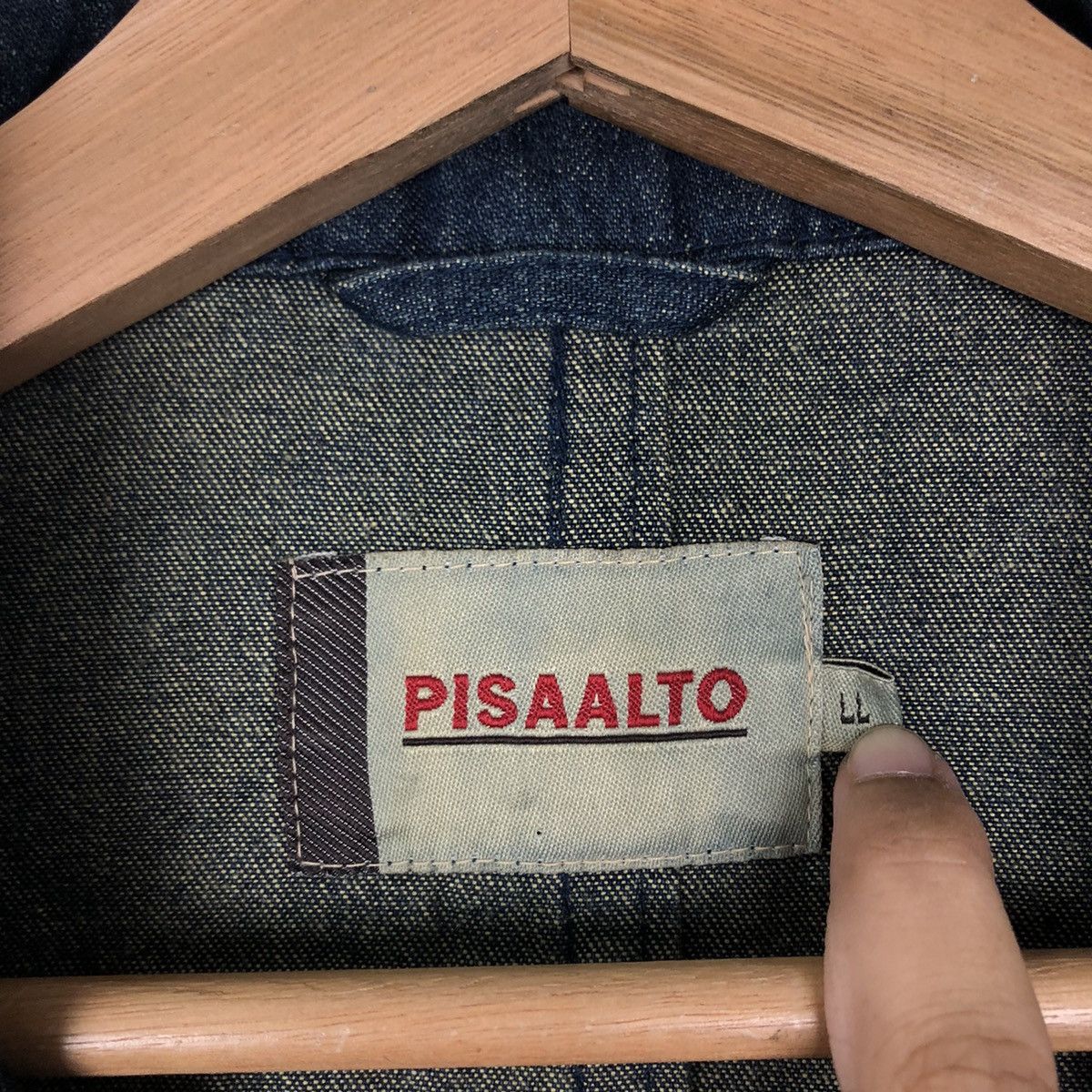 Japanese Brand 🔥90’s VINTAGE HIKORY CHORE DENIM JACKET PISAALTO JAPAN Size US M / EU 48-50 / 2 - 12 Thumbnail