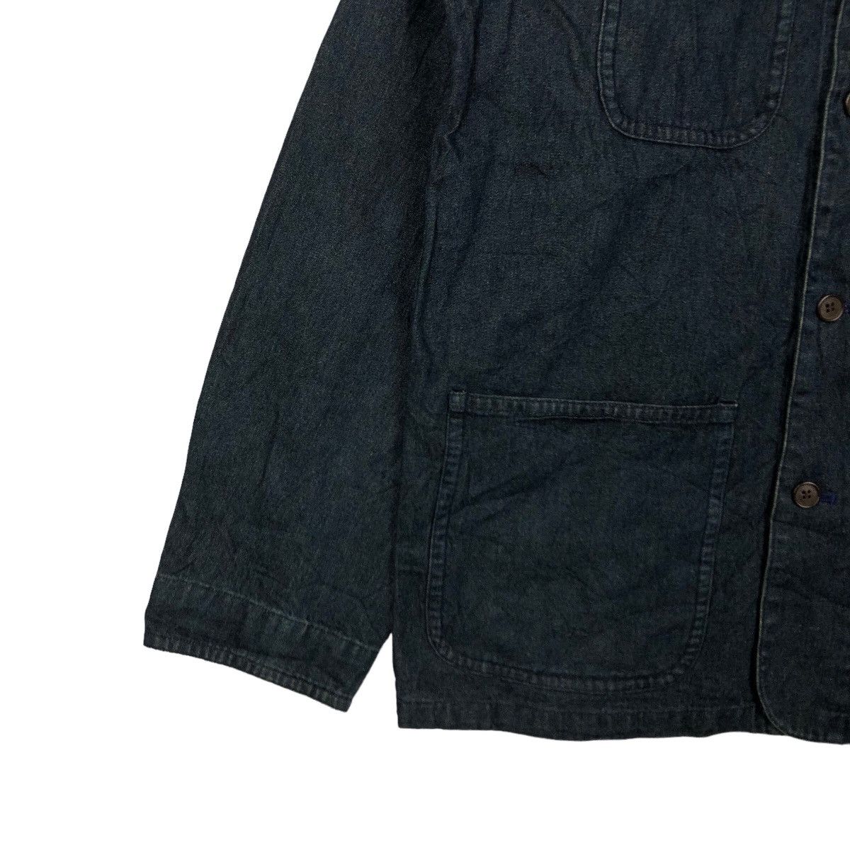 Japanese Brand 🔥90’s VINTAGE HIKORY CHORE DENIM JACKET PISAALTO JAPAN Size US M / EU 48-50 / 2 - 3 Thumbnail