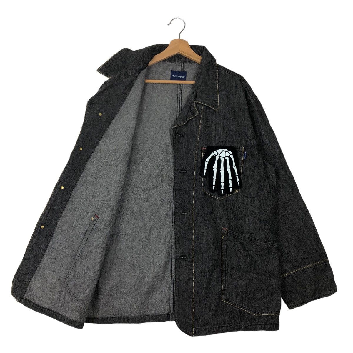 Japanese Brand 🔥90’s VINTAGE CHORE WORK JACKET CONVERSE USA Size US L / EU 52-54 / 3 - 8 Thumbnail