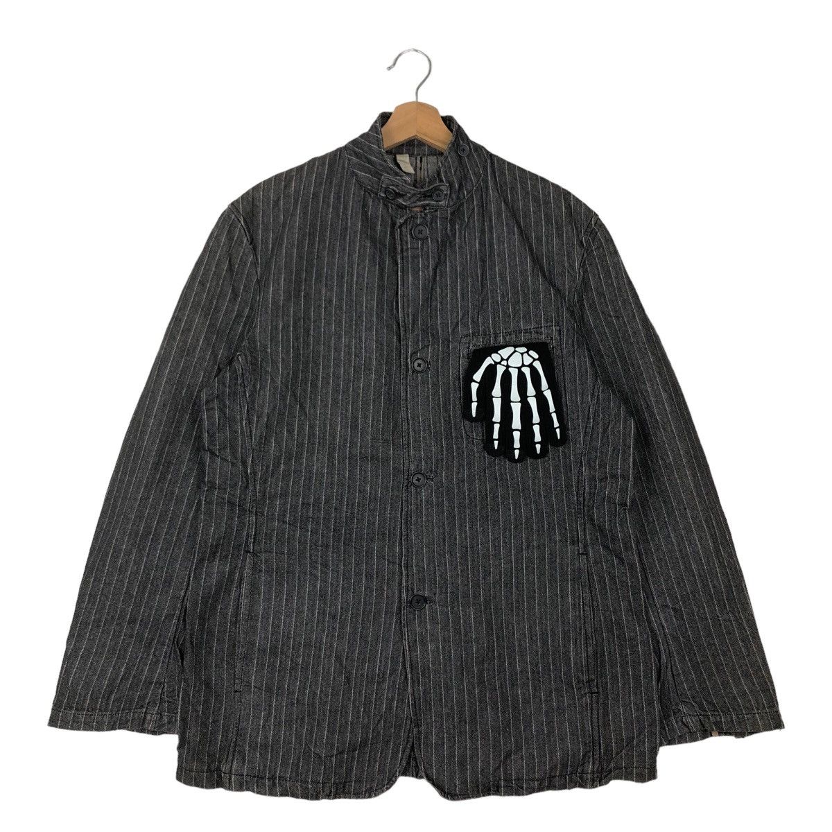 Japanese Brand 🔥VINTAGE HIKORY CHORE JACKET JAPAN INSPIRE KAPITAL Size US M / EU 48-50 / 2 - 1 Thumbnail