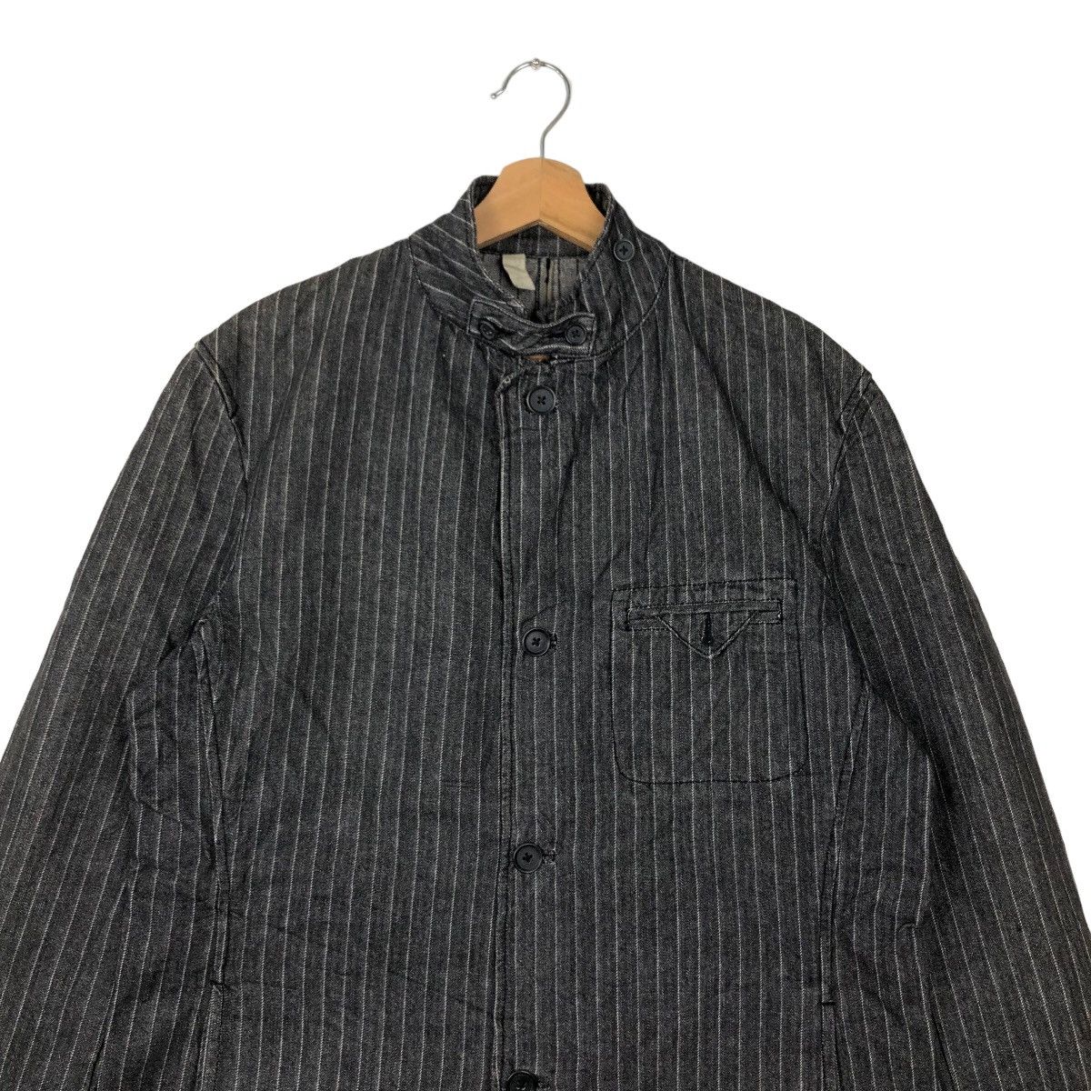 Japanese Brand 🔥VINTAGE HIKORY CHORE JACKET JAPAN INSPIRE KAPITAL Size US M / EU 48-50 / 2 - 2 Thumbnail