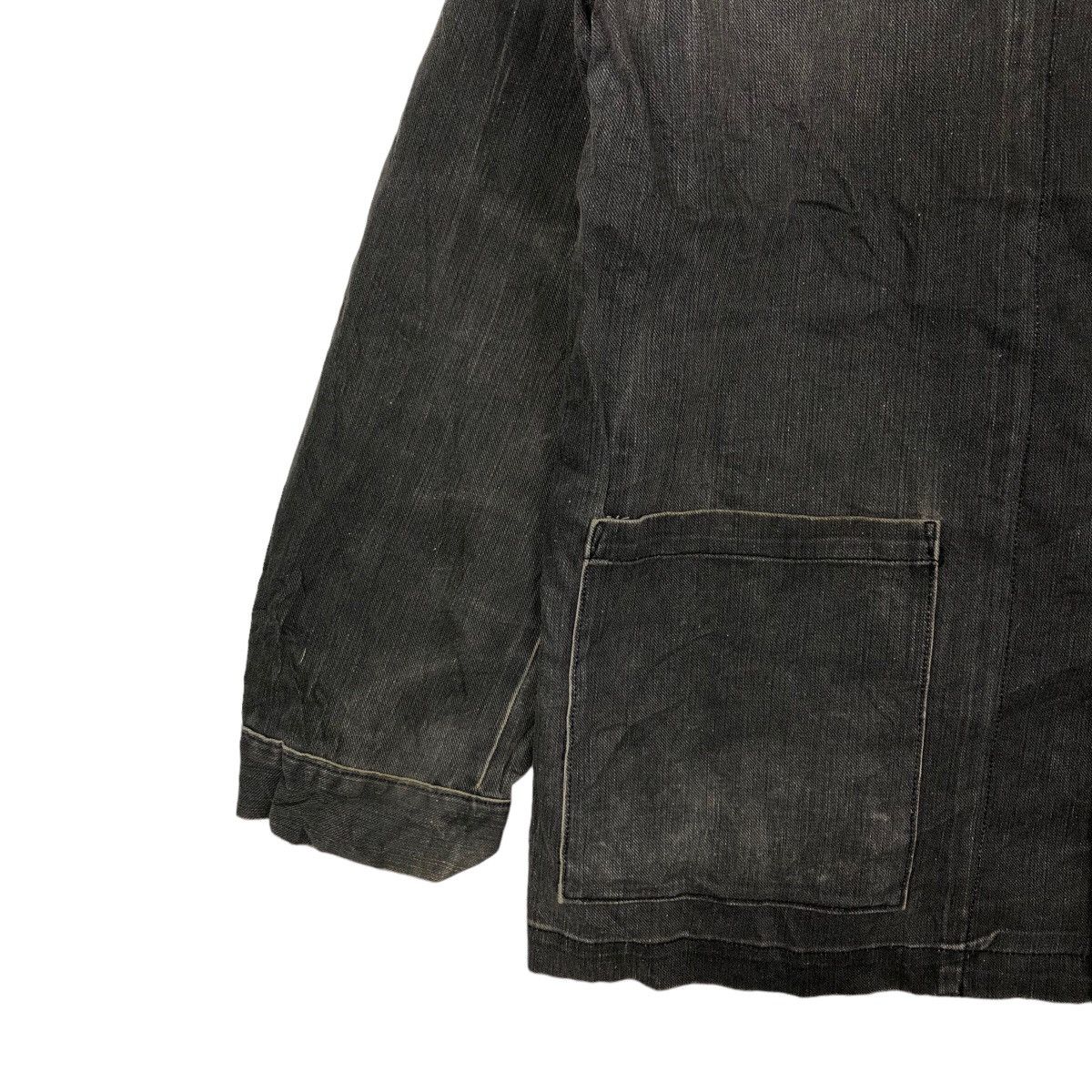 Blue Blue Japan 🔥90’s VINTAGE CHORE WORK JACKET BLUE GLOBE JAPAN Size US L / EU 52-54 / 3 - 3 Thumbnail
