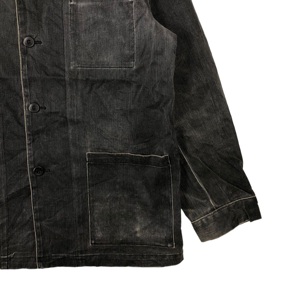 Blue Blue Japan 🔥90’s VINTAGE CHORE WORK JACKET BLUE GLOBE JAPAN Size US L / EU 52-54 / 3 - 4 Thumbnail
