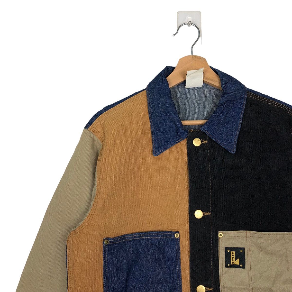 Japanese Brand 🔥90’s VINTAGE LAPCO DETROIT CANVAS JACKET INSPIRE CARHARTT Size US S / EU 44-46 / 1 - 6 Thumbnail