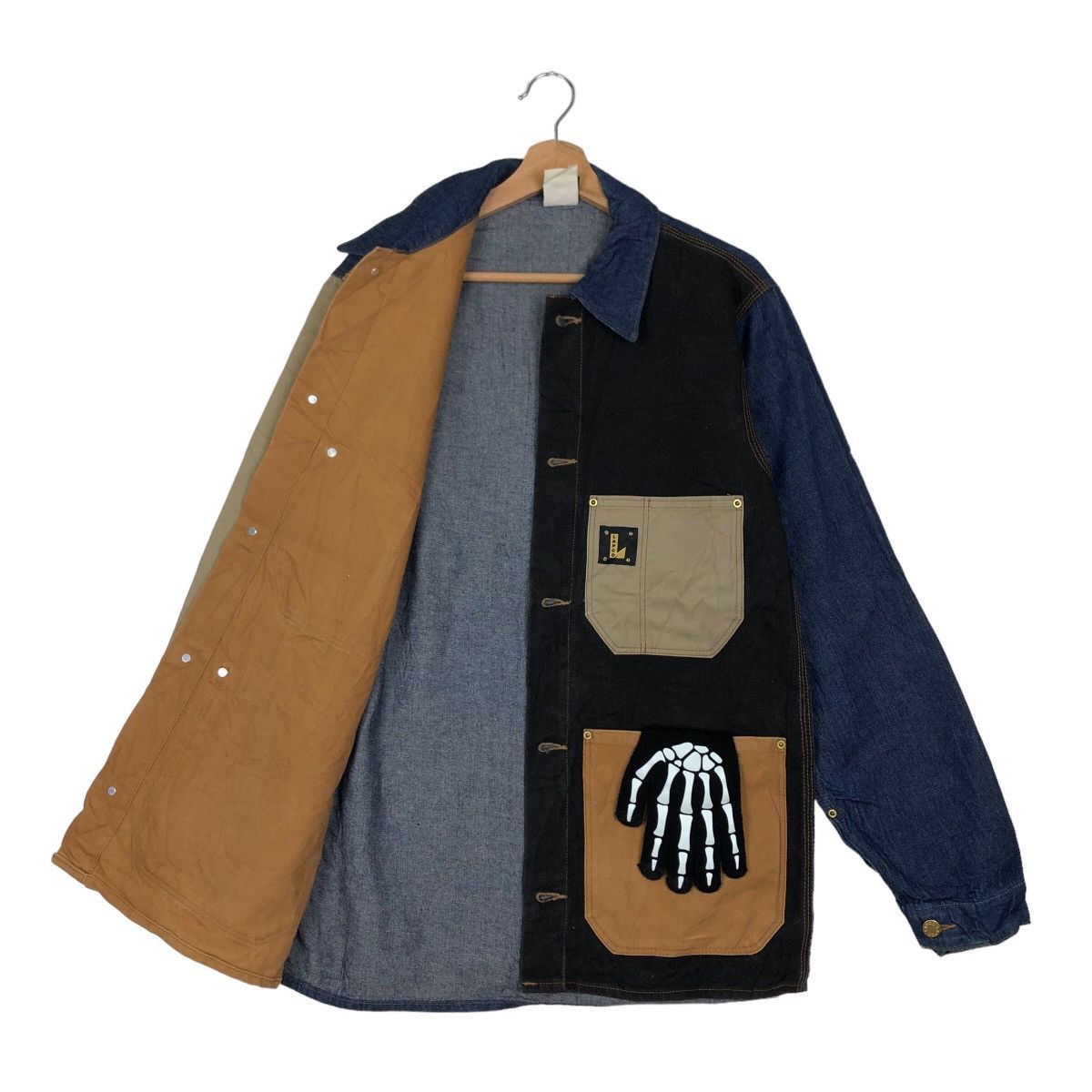 Japanese Brand 🔥90’s VINTAGE LAPCO DETROIT CANVAS JACKET INSPIRE CARHARTT Size US S / EU 44-46 / 1 - 8 Thumbnail