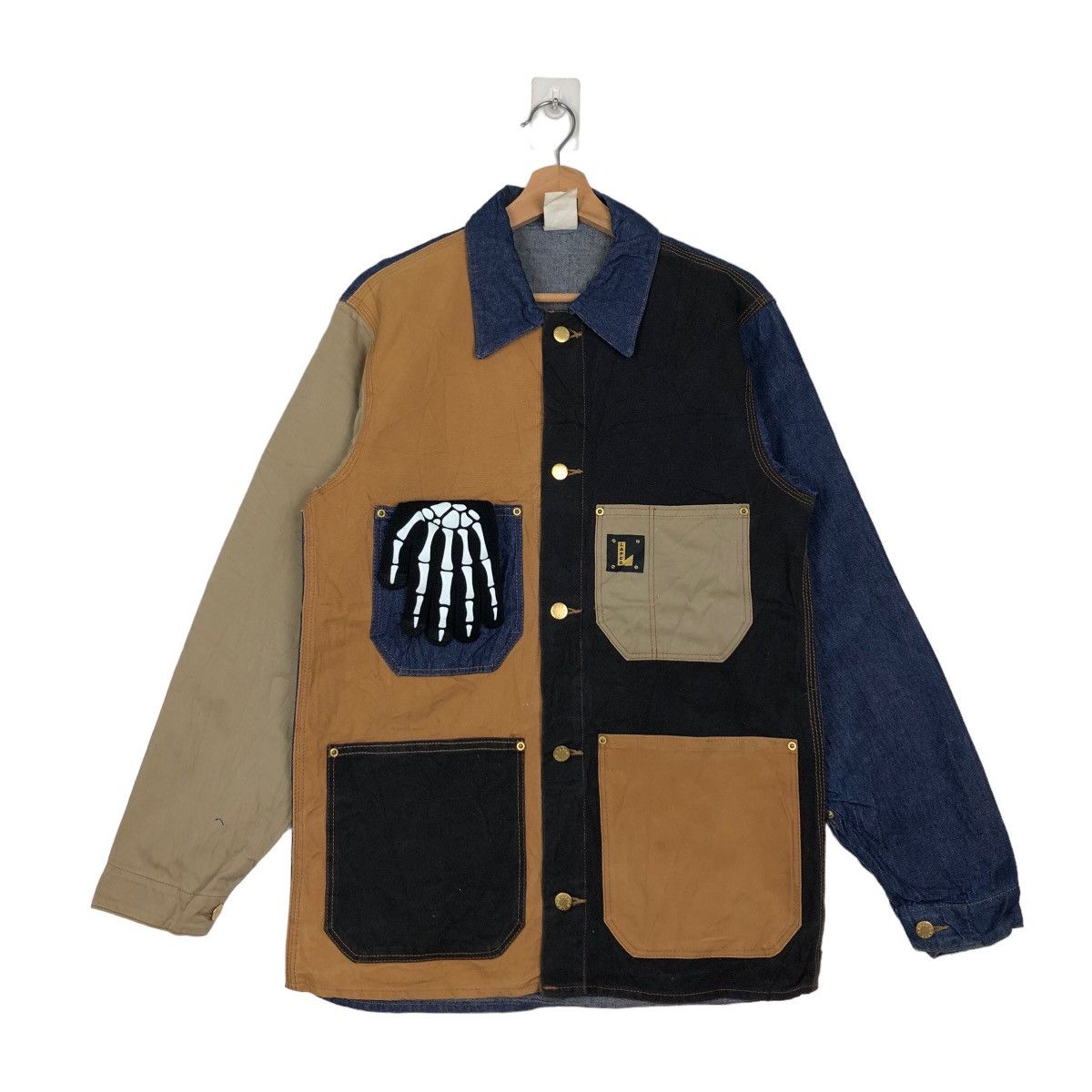 Japanese Brand 🔥90’s VINTAGE LAPCO DETROIT CANVAS JACKET INSPIRE CARHARTT Size US S / EU 44-46 / 1 - 1 Thumbnail