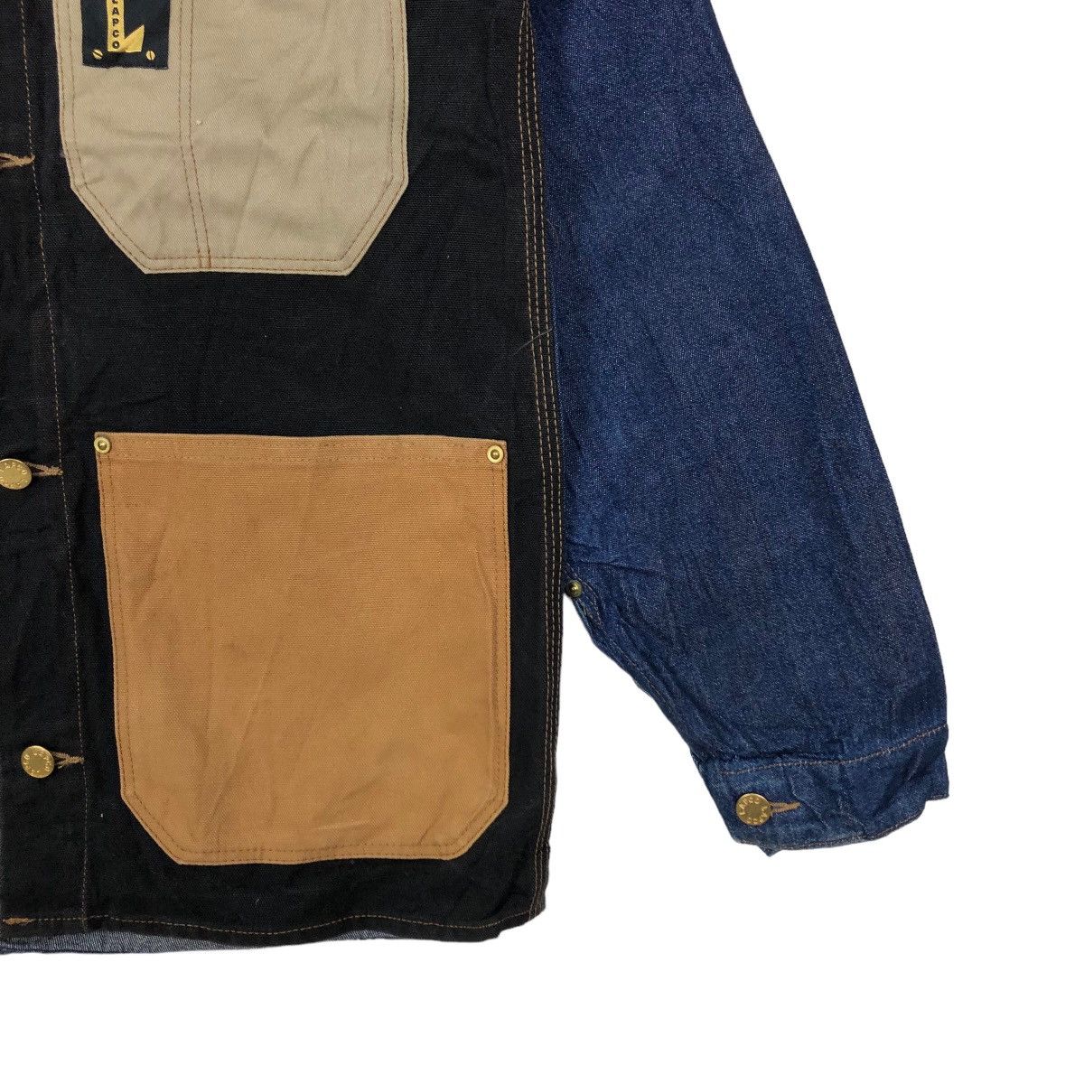 Japanese Brand 🔥90’s VINTAGE LAPCO DETROIT CANVAS JACKET INSPIRE CARHARTT Size US S / EU 44-46 / 1 - 4 Thumbnail