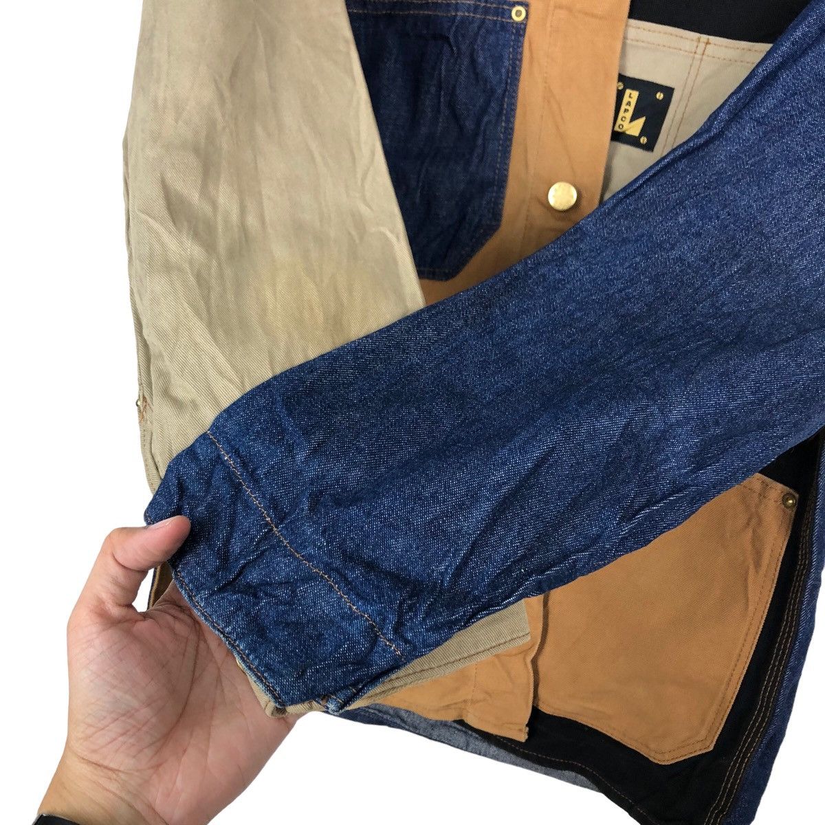Japanese Brand 🔥90’s VINTAGE LAPCO DETROIT CANVAS JACKET INSPIRE CARHARTT Size US S / EU 44-46 / 1 - 11 Thumbnail
