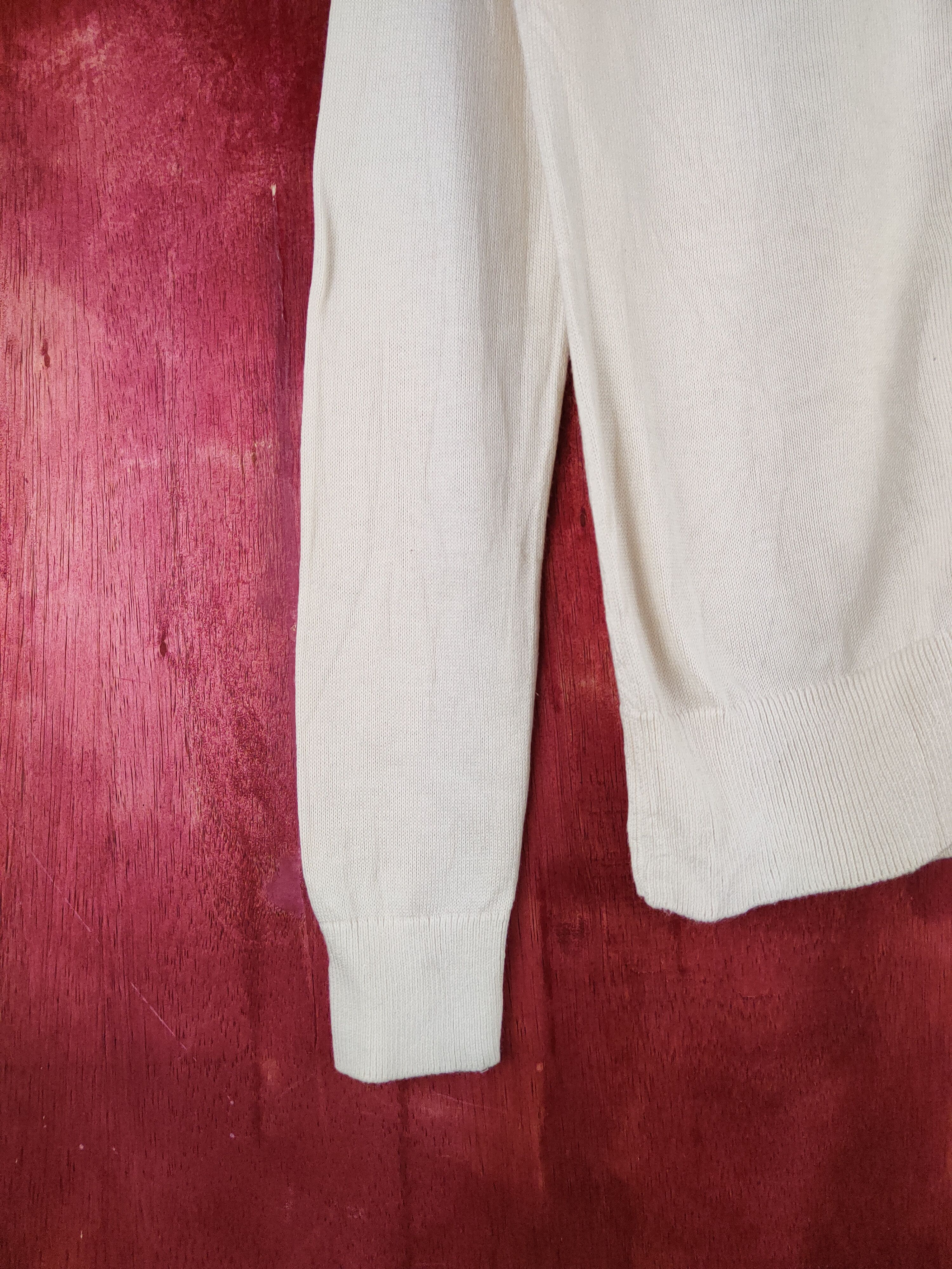 Banana Republic Banana Republic Ivory Knitwear Cardigan #S1185 Size XS / US 0-2 / IT 36-38 - 4 Thumbnail