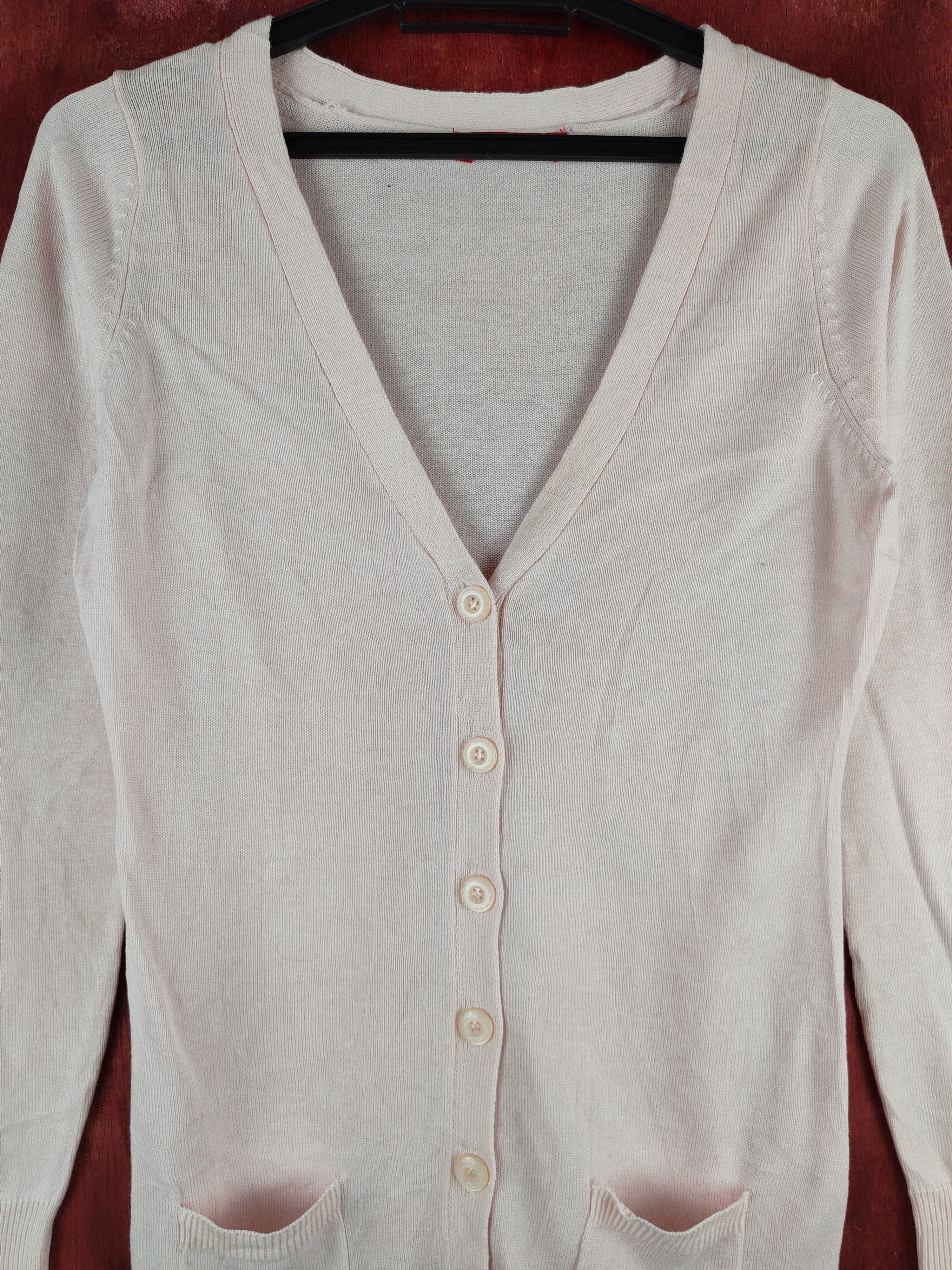 Japanese Brand Apuweiser-riche Soft Pink Knitwear Cardigan #S1187 Size S / US 4 / IT 40 - 2 Thumbnail