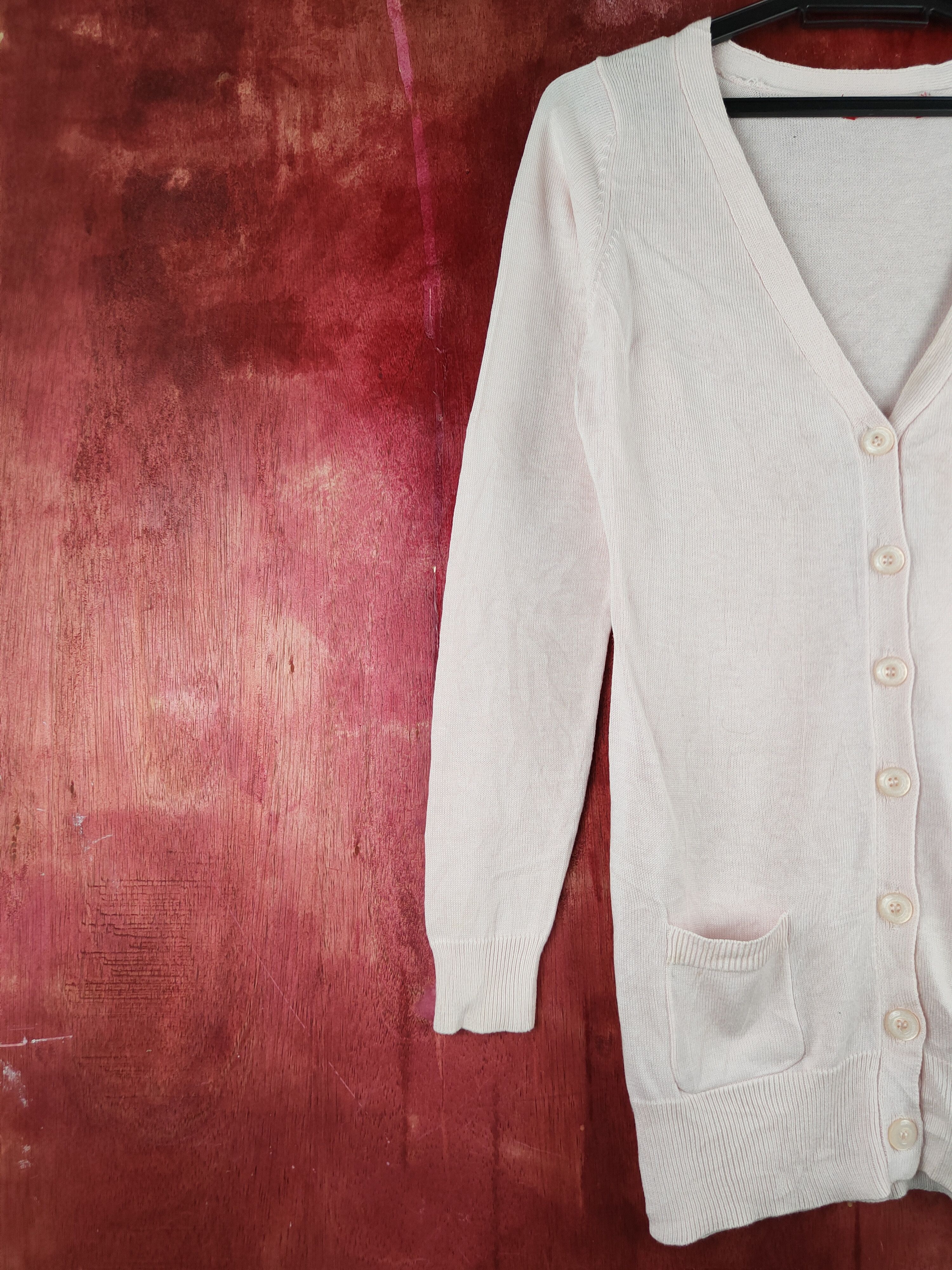 Japanese Brand Apuweiser-riche Soft Pink Knitwear Cardigan #S1187 Size S / US 4 / IT 40 - 3 Thumbnail