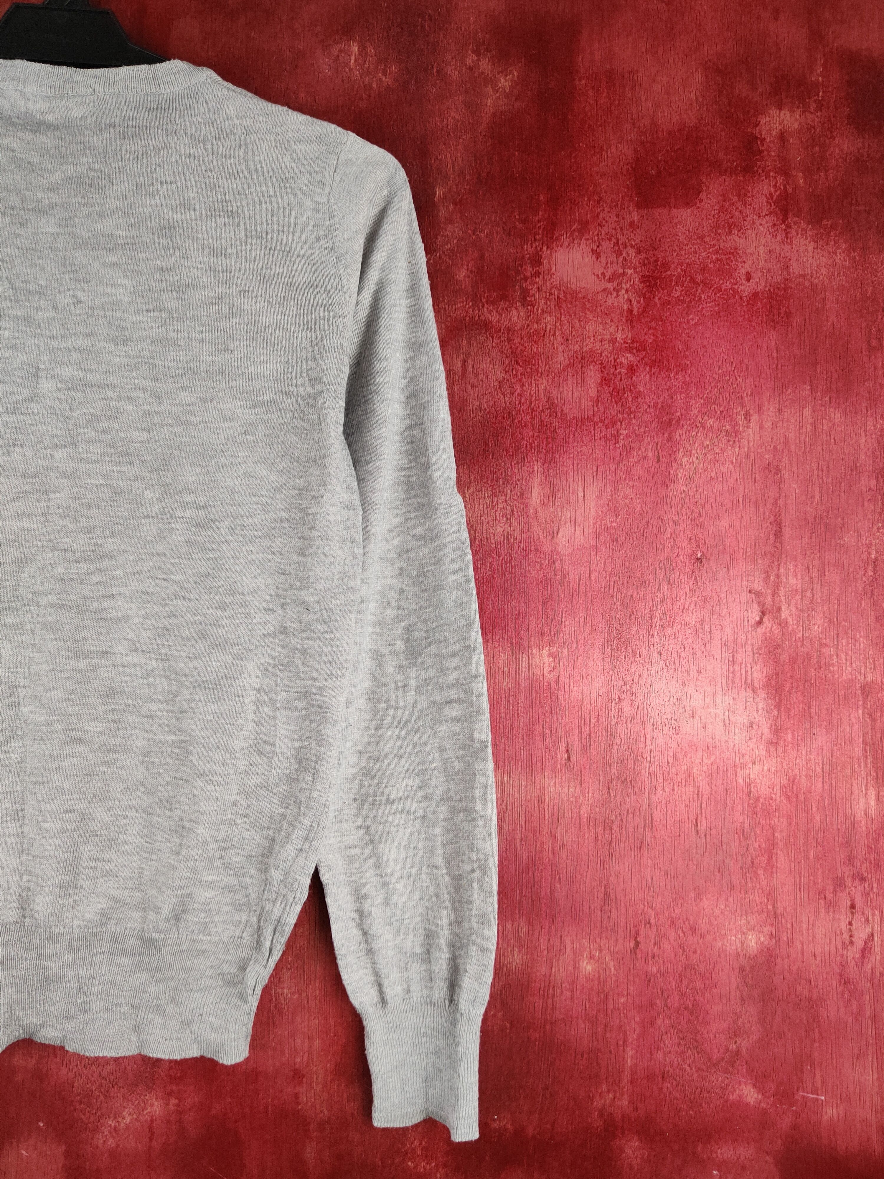 Japanese Brand × Vintage Japanese Brand Gray Knitwear Cardigan vintage #S1192 Size S / US 4 / IT 40 - 9 Thumbnail