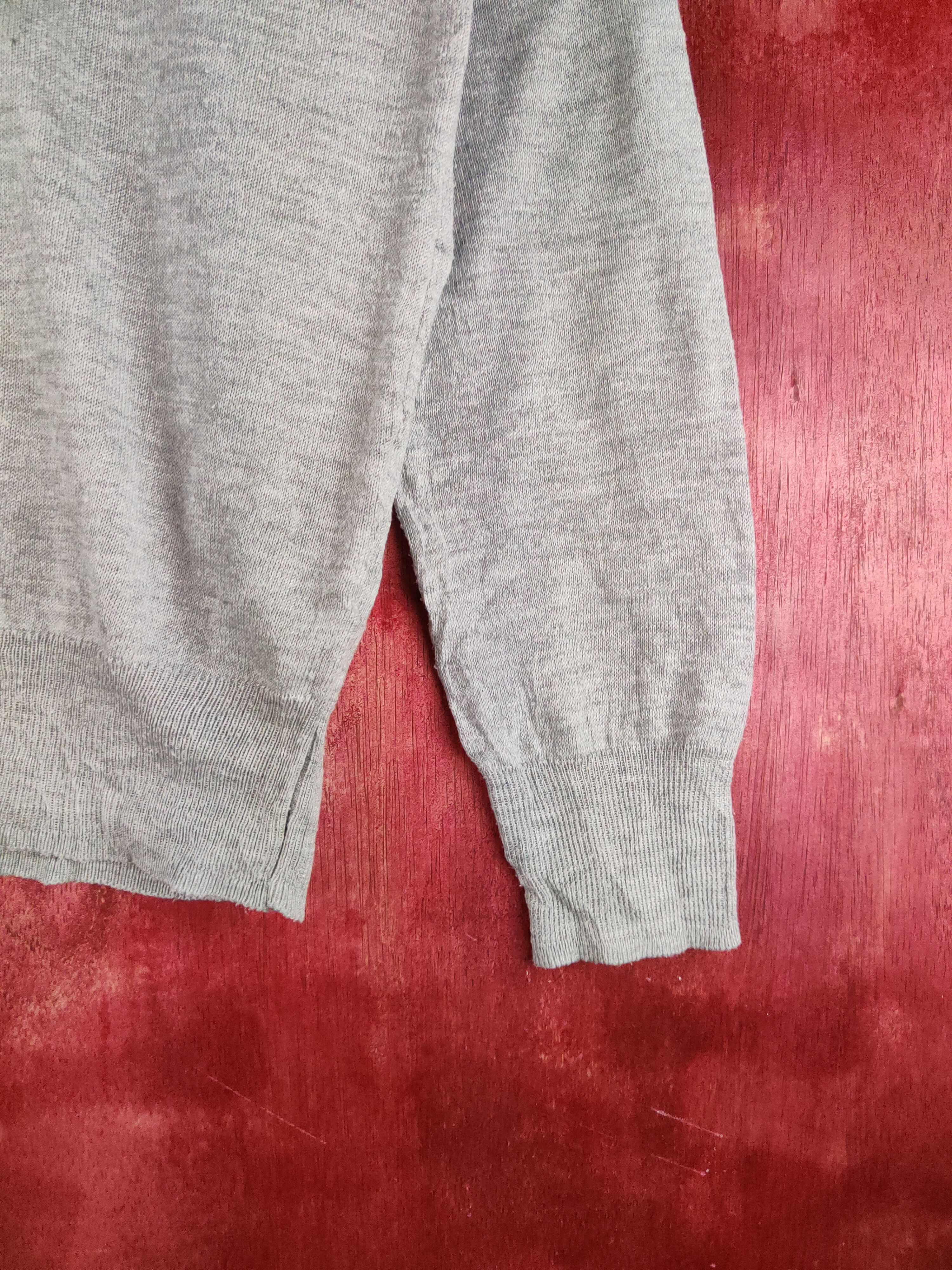 Japanese Brand × Vintage Japanese Brand Gray Knitwear Cardigan vintage #S1192 Size S / US 4 / IT 40 - 6 Thumbnail
