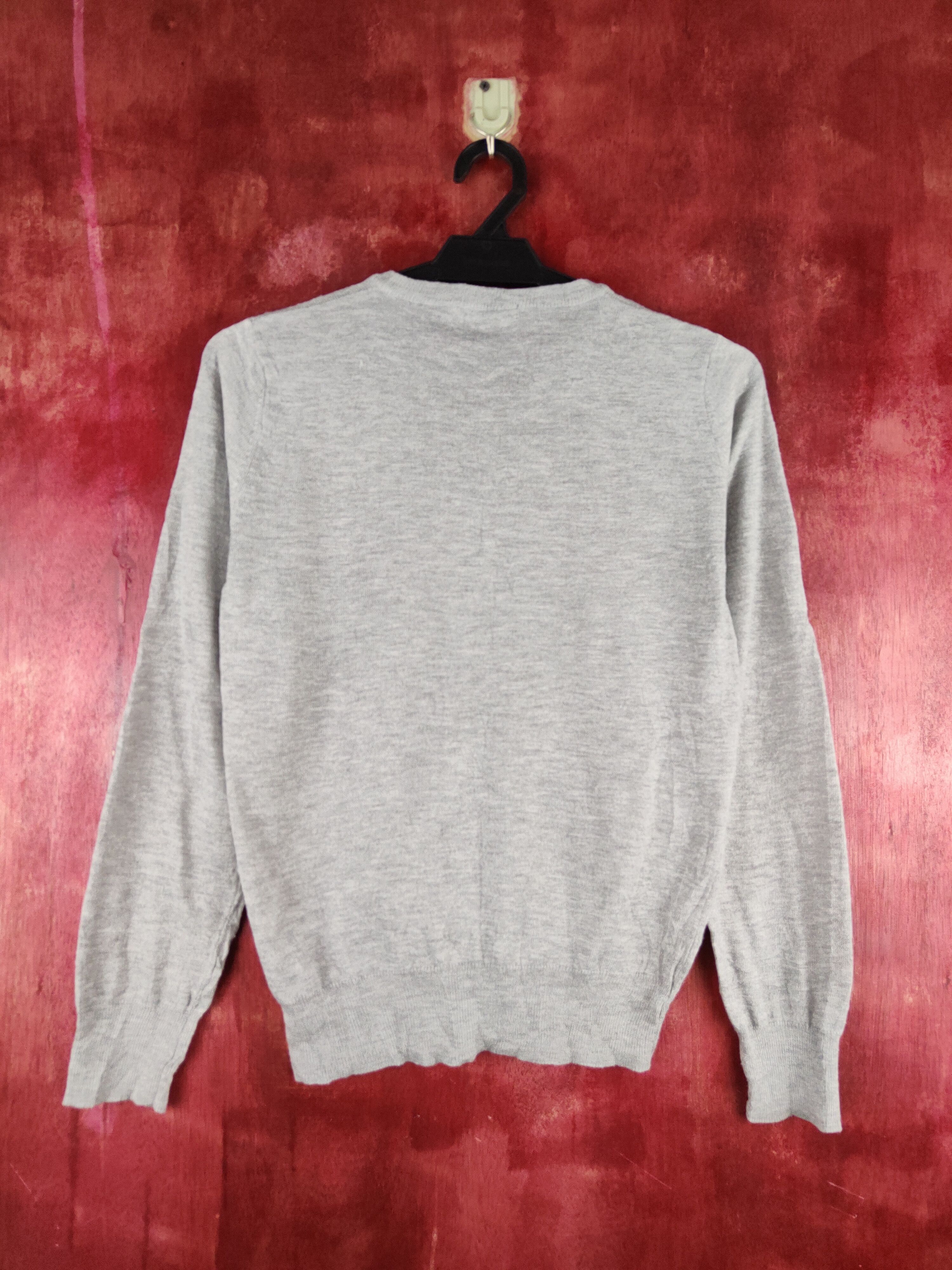 Japanese Brand × Vintage Japanese Brand Gray Knitwear Cardigan vintage #S1192 Size S / US 4 / IT 40 - 7 Thumbnail