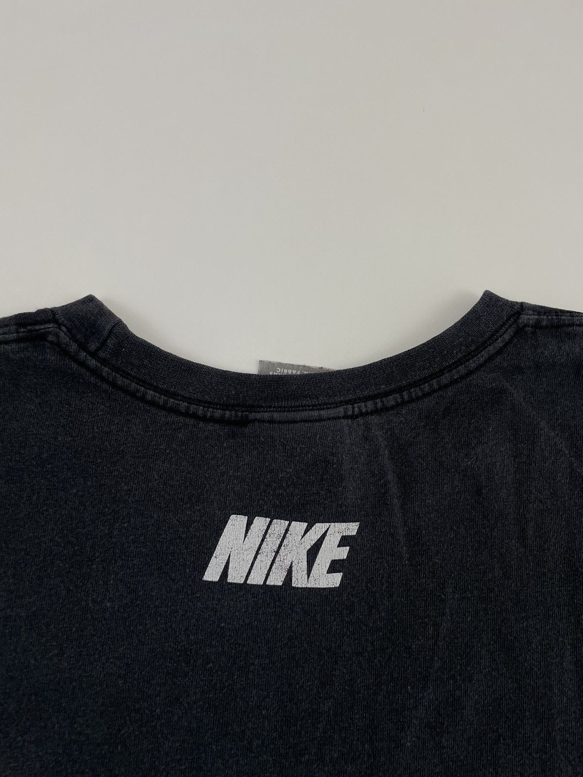Nike × Vintage 2000s Vintage Nike Swoosh Spell out T Shirt Size US L / EU 52-54 / 3 - 10 Thumbnail