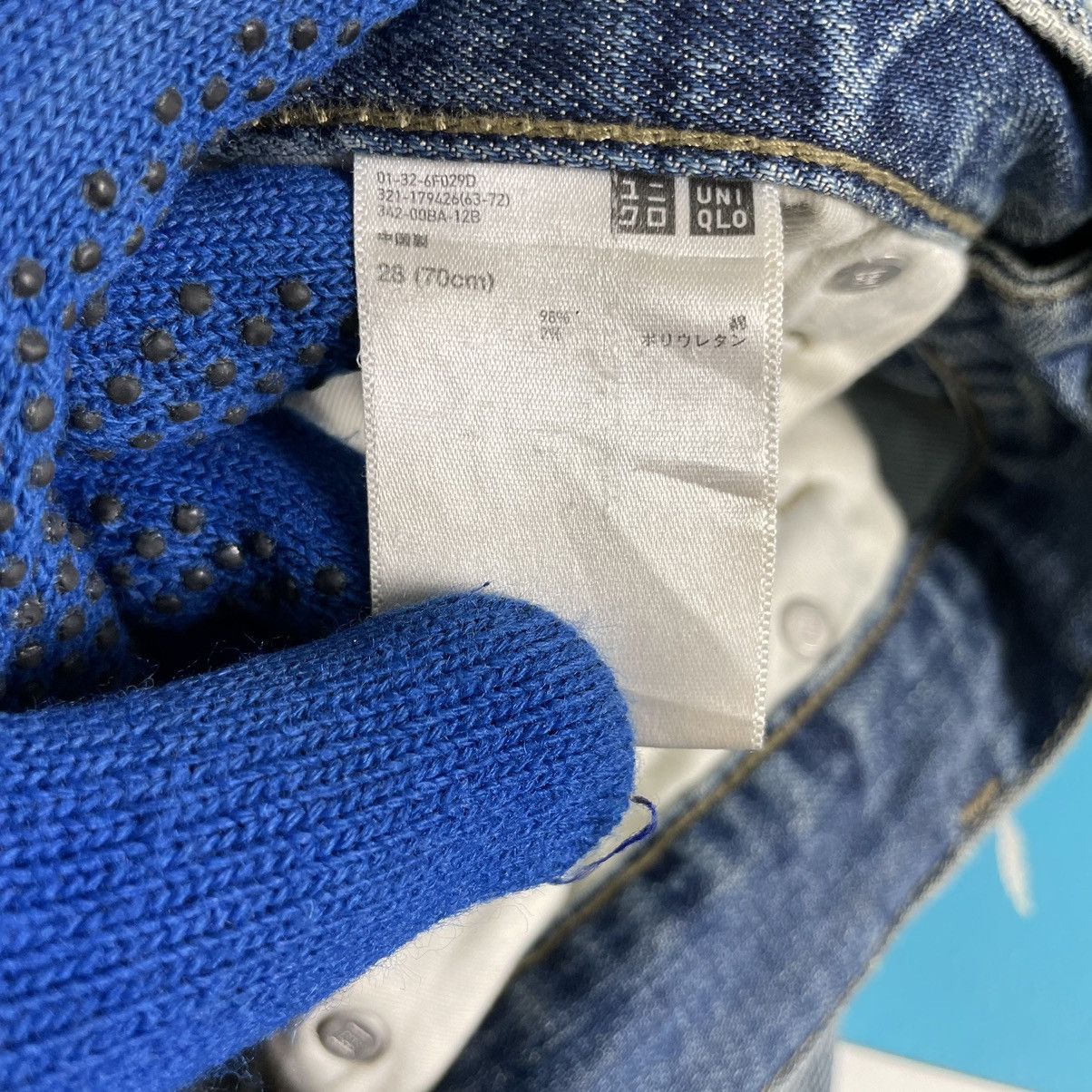 Japanese Brand 💥UNIQLO DISTRESSED DENIM JEANS Size US 30 / EU 46 - 12 Thumbnail