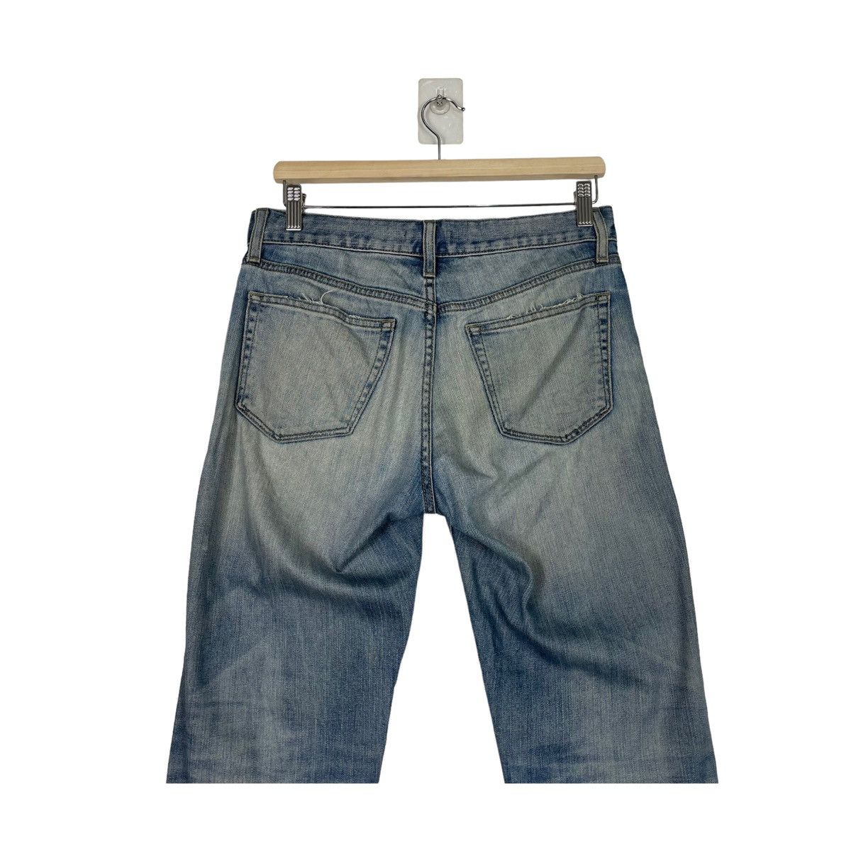 Japanese Brand 💥UNIQLO DISTRESSED DENIM JEANS Size US 30 / EU 46 - 9 Thumbnail