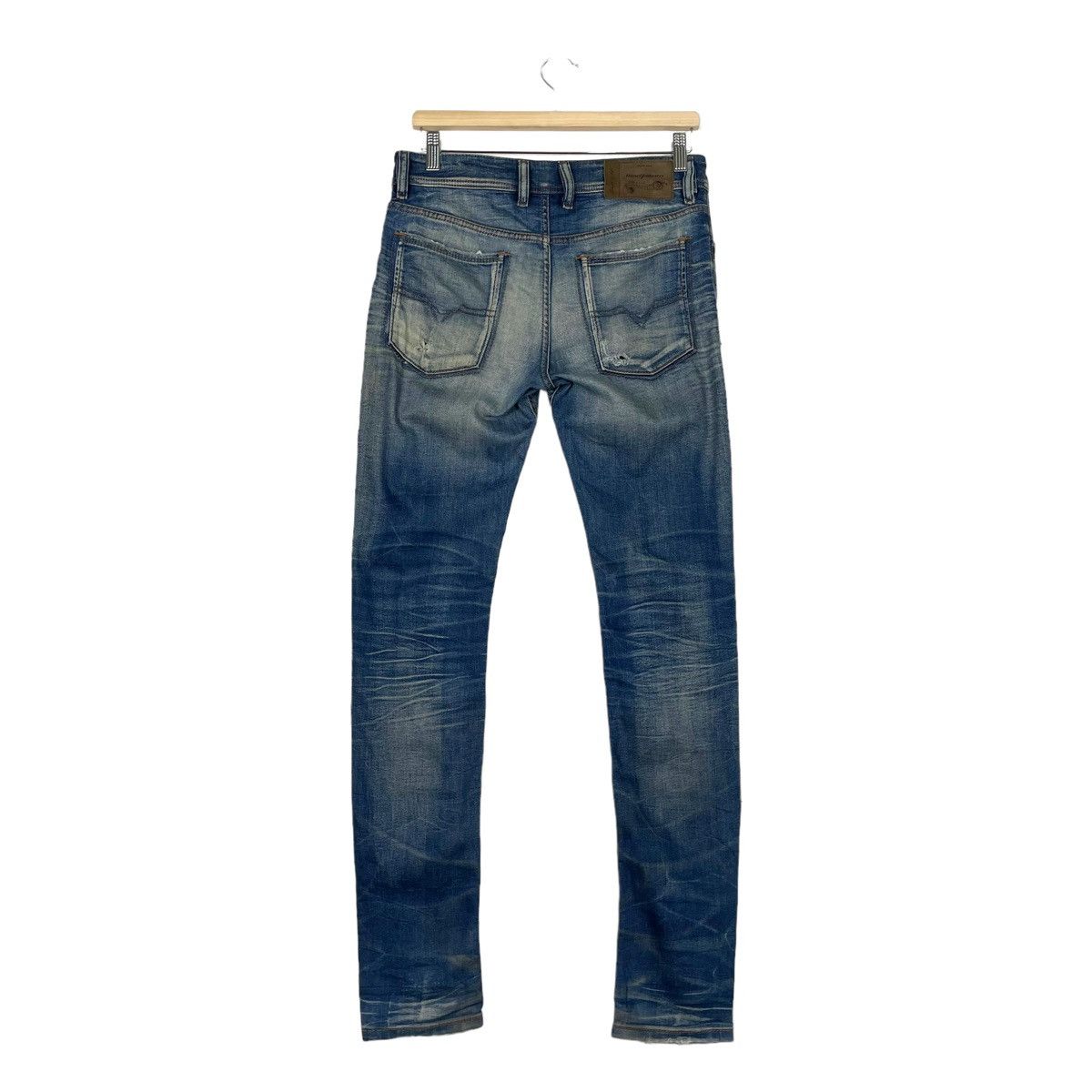 Diesel 💥DIESEL SLEENKER SKINNY FIT TRASHERED DENIM JEAN Size US 30 / EU 46 - 11 Thumbnail