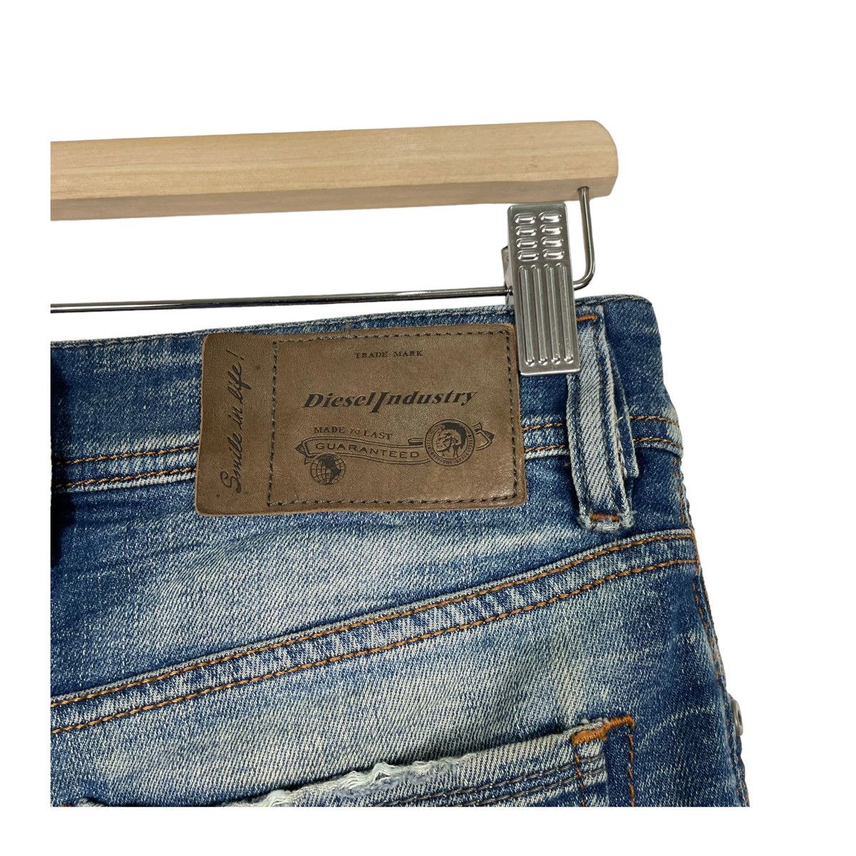 Diesel 💥DIESEL SLEENKER SKINNY FIT TRASHERED DENIM JEAN Size US 30 / EU 46 - 8 Thumbnail