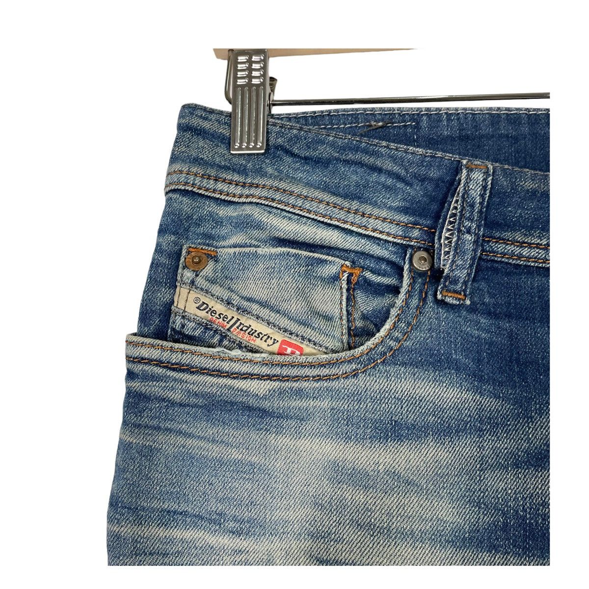 Diesel 💥DIESEL SLEENKER SKINNY FIT TRASHERED DENIM JEAN Size US 30 / EU 46 - 7 Thumbnail