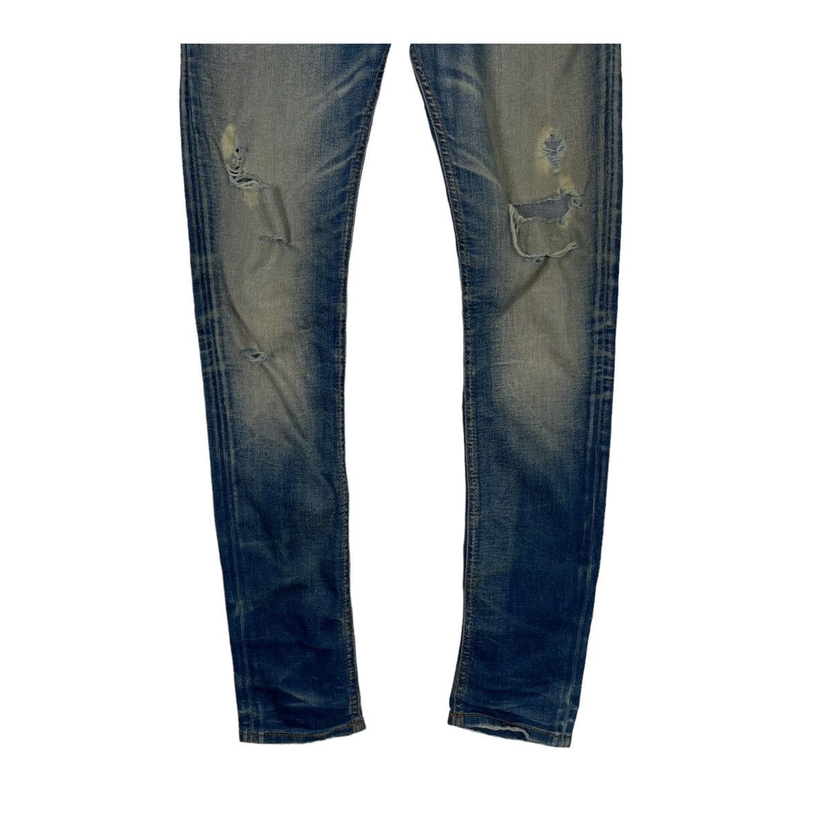 Diesel 💥DIESEL SLEENKER SKINNY FIT TRASHERED DENIM JEAN Size US 30 / EU 46 - 6 Thumbnail