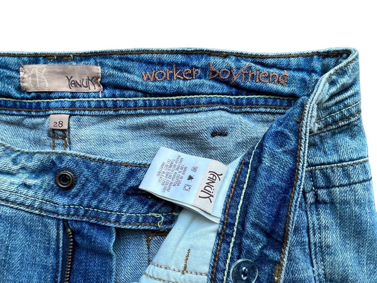 Hysteric Glamour Yanun Distressed Denim Jeans Ripped Flare Jeans 31x35 Size 31" - 12 Thumbnail