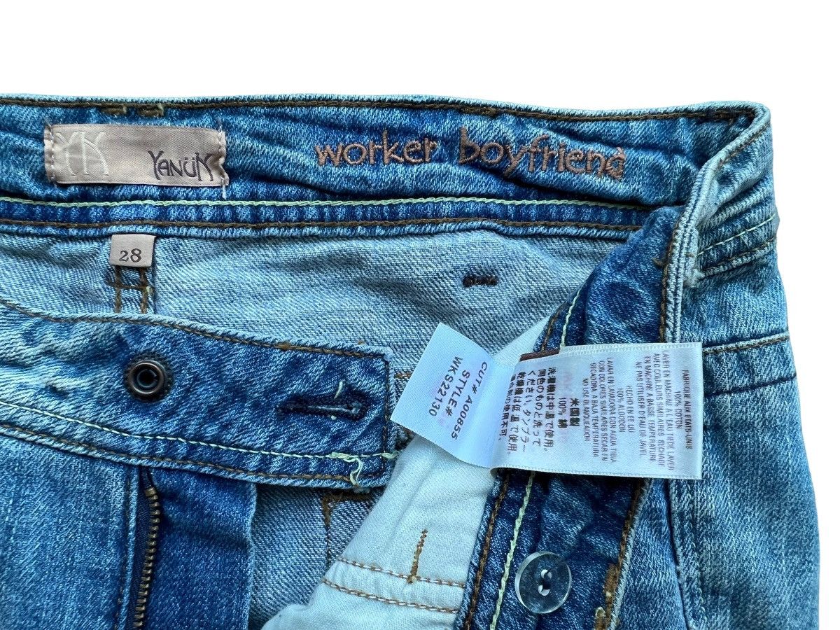 Hysteric Glamour Yanun Distressed Denim Jeans Ripped Flare Jeans 31x35 Size 31" - 13 Thumbnail