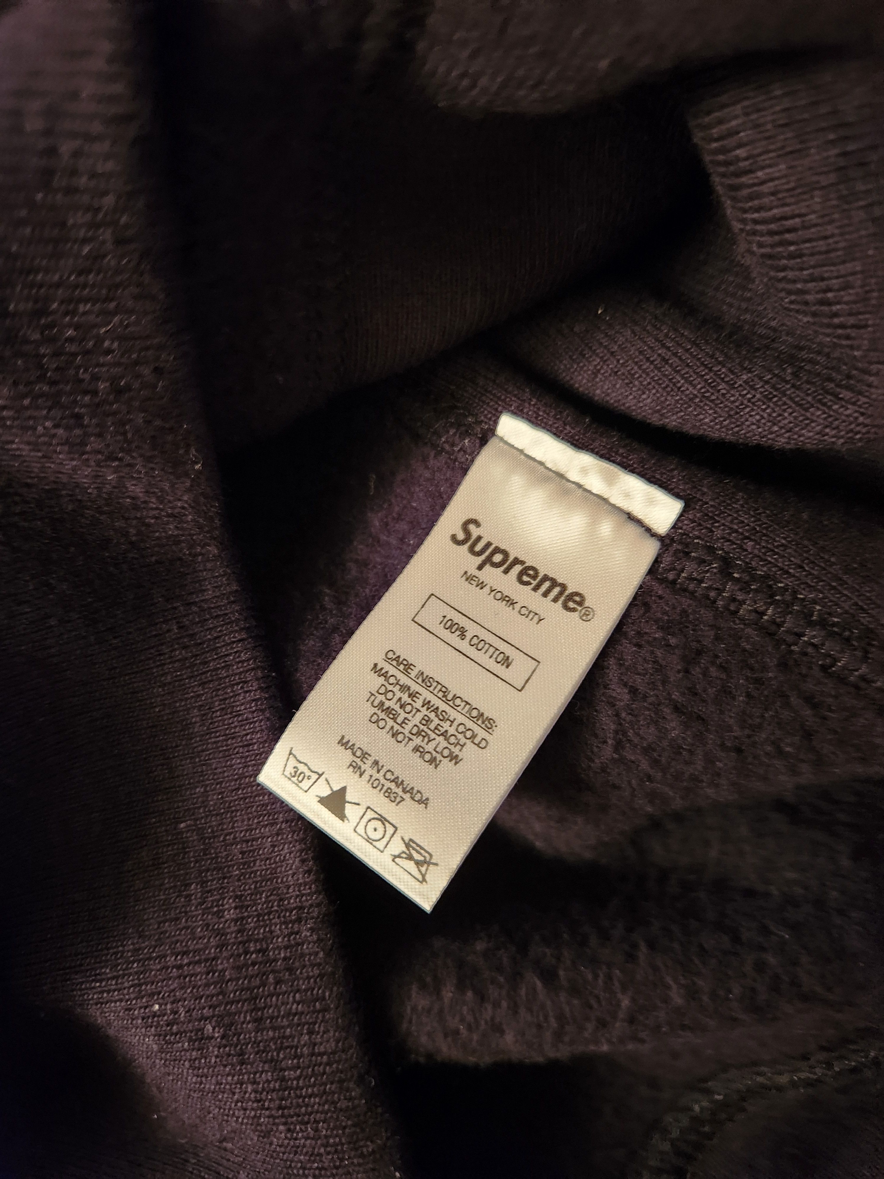 Supreme Micro Logo Hooded Sweatshirt Size US M / EU 48-50 / 2 - 5 Thumbnail