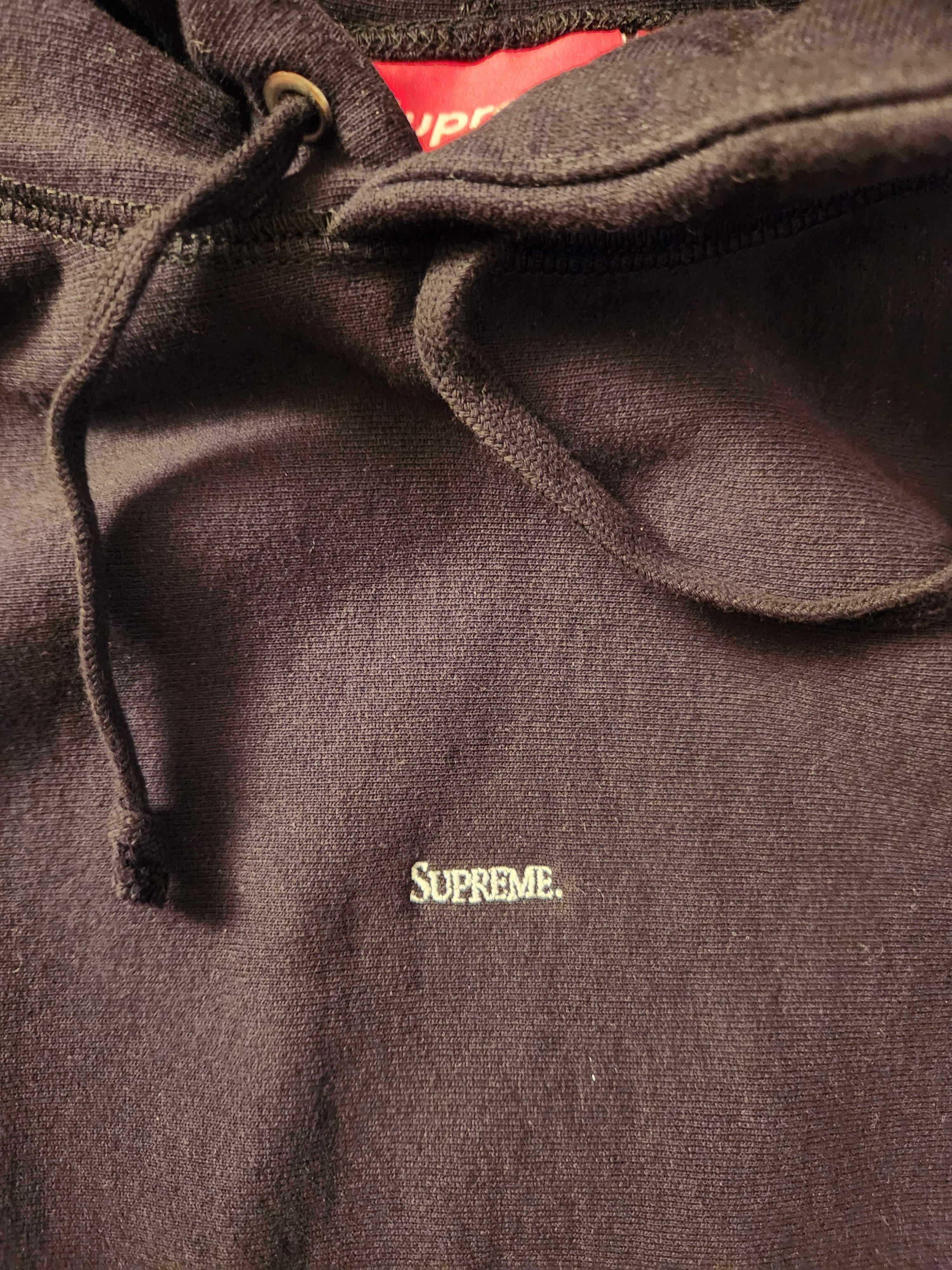 Supreme Micro Logo Hooded Sweatshirt Size US M / EU 48-50 / 2 - 2 Thumbnail
