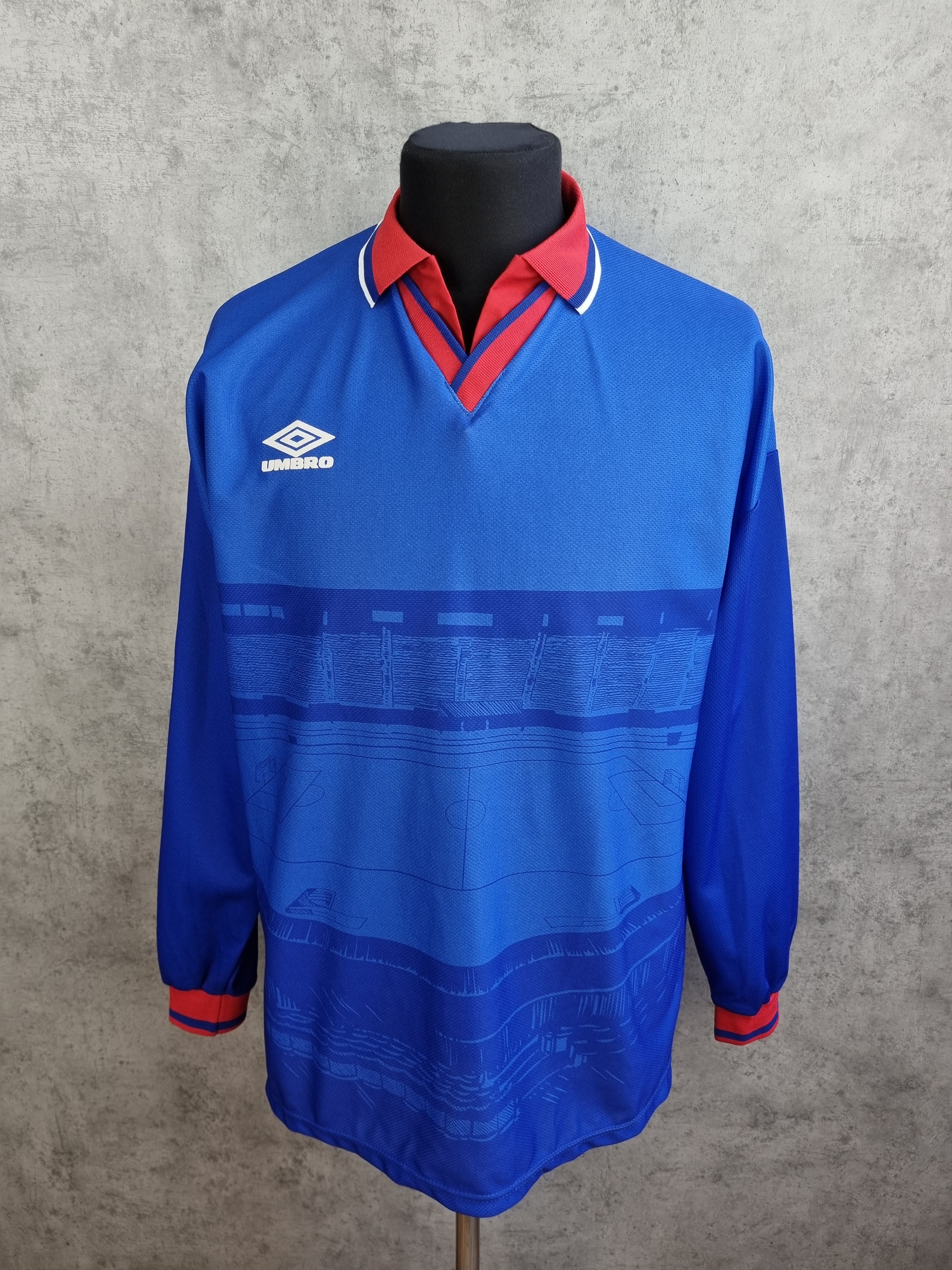 Umbro × Vintage Umbro Vintage Jersey Size US L / EU 52-54 / 3 - 1 Thumbnail