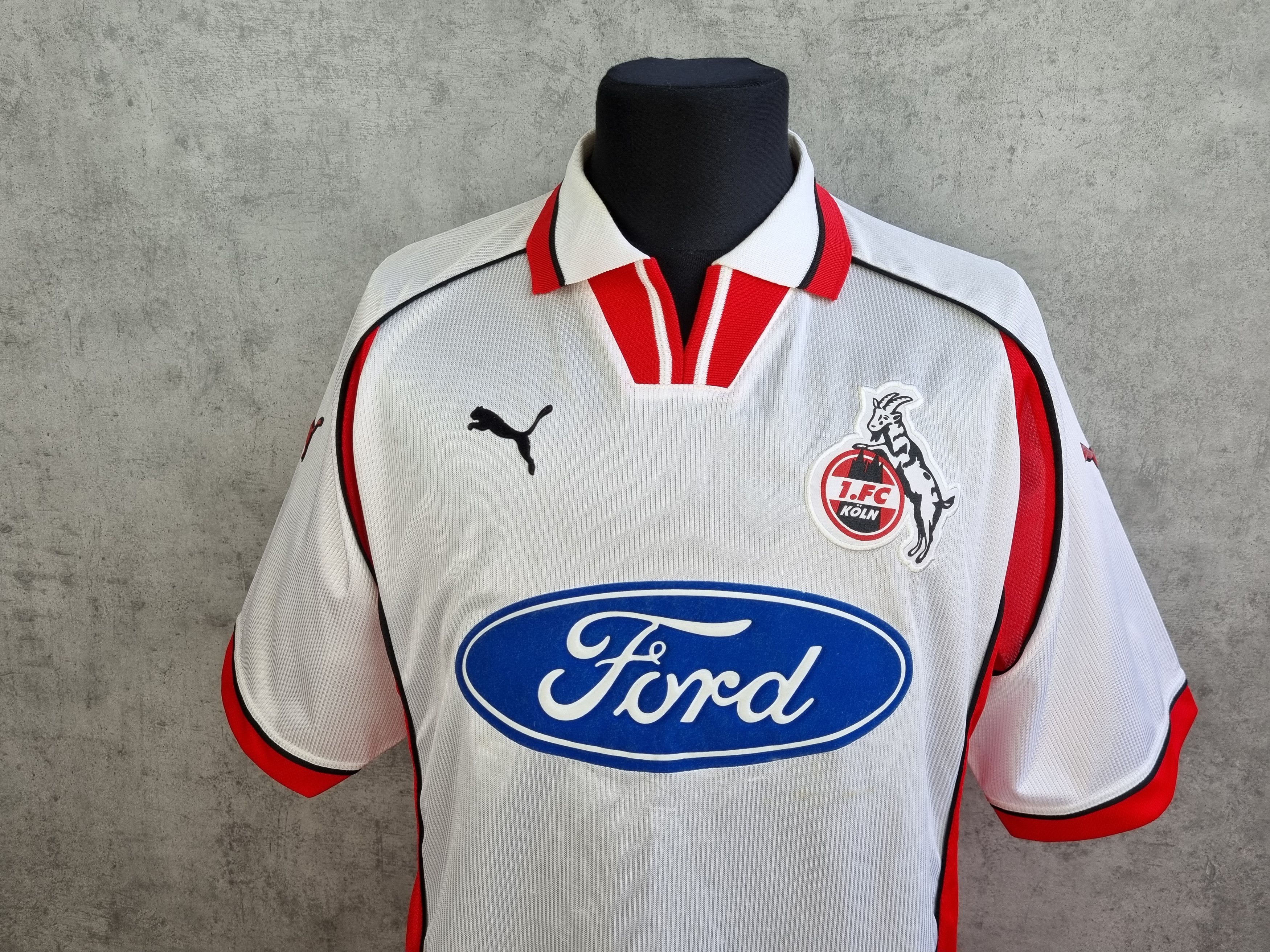Puma × Vintage FC Koln Home Puma 1995/1996 Away Soccer Jersey Size US XL / EU 56 / 4 - 4 Thumbnail