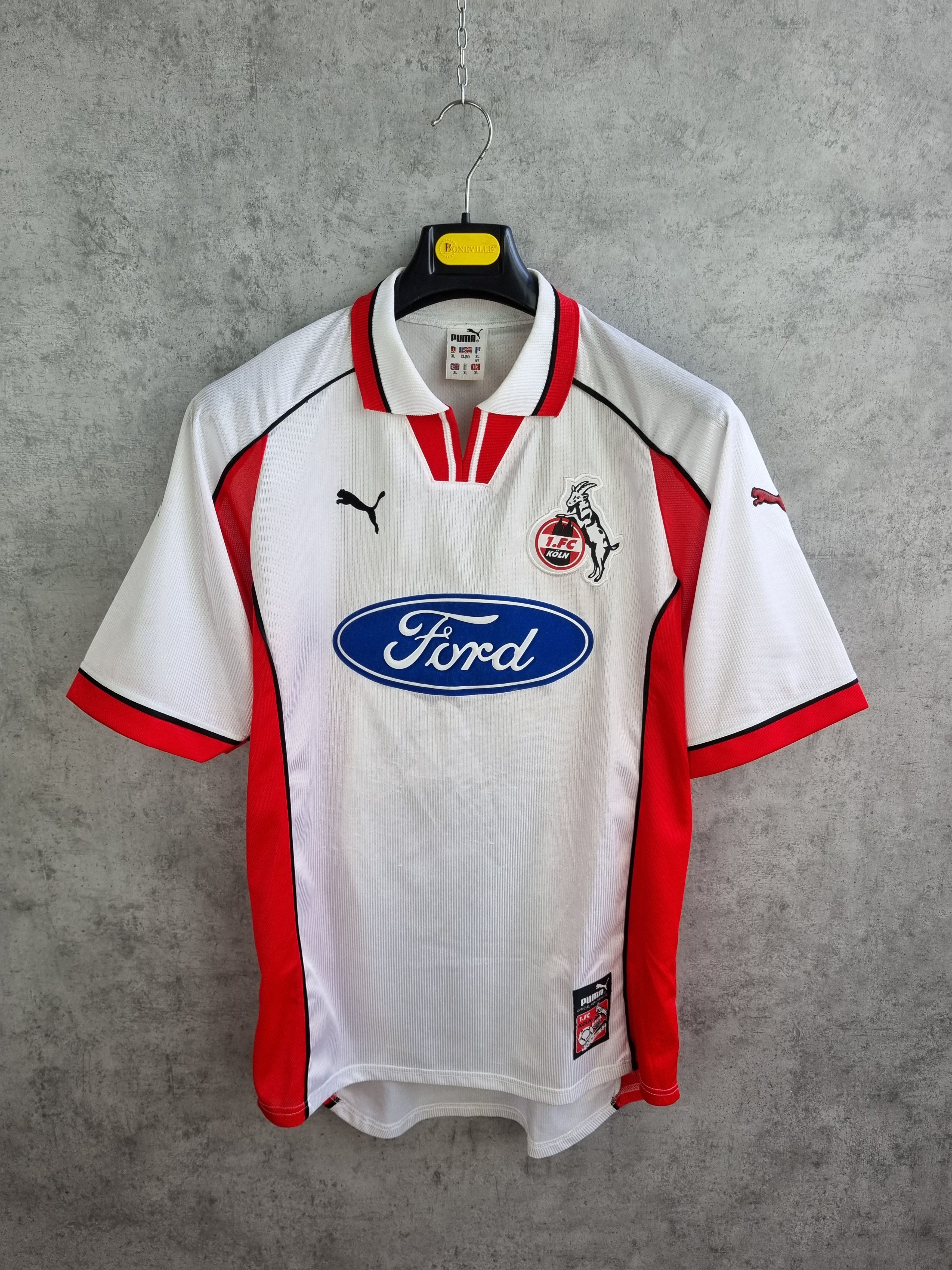 Puma × Vintage FC Koln Home Puma 1995/1996 Away Soccer Jersey Size US XL / EU 56 / 4 - 1 Thumbnail