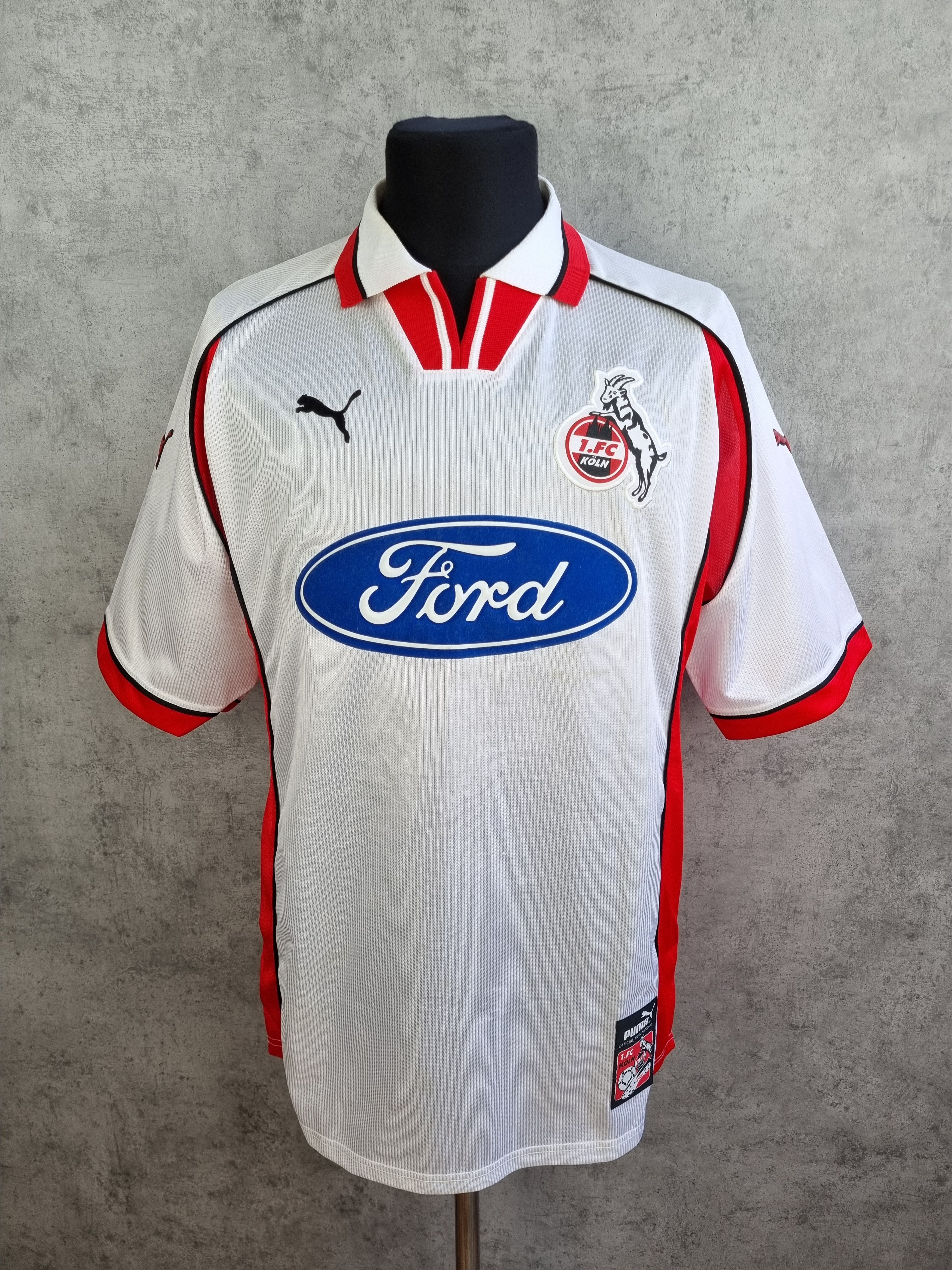 Puma × Vintage FC Koln Home Puma 1995/1996 Away Soccer Jersey Size US XL / EU 56 / 4 - 3 Thumbnail