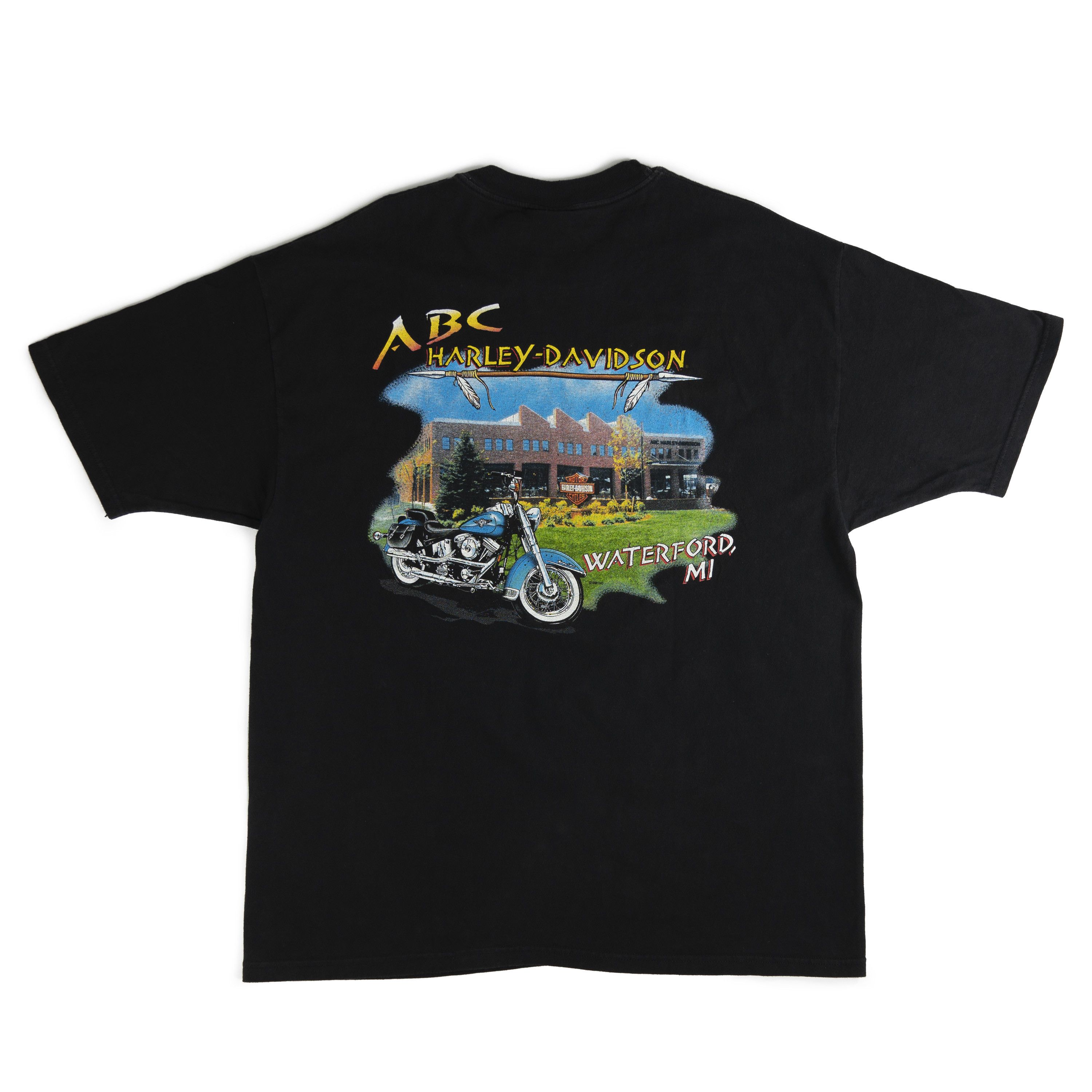 Harley Davidson Vintage 1999 Harley Davidson Motorcycles Tee Shirt Size US XL / EU 56 / 4 - 2 Thumbnail