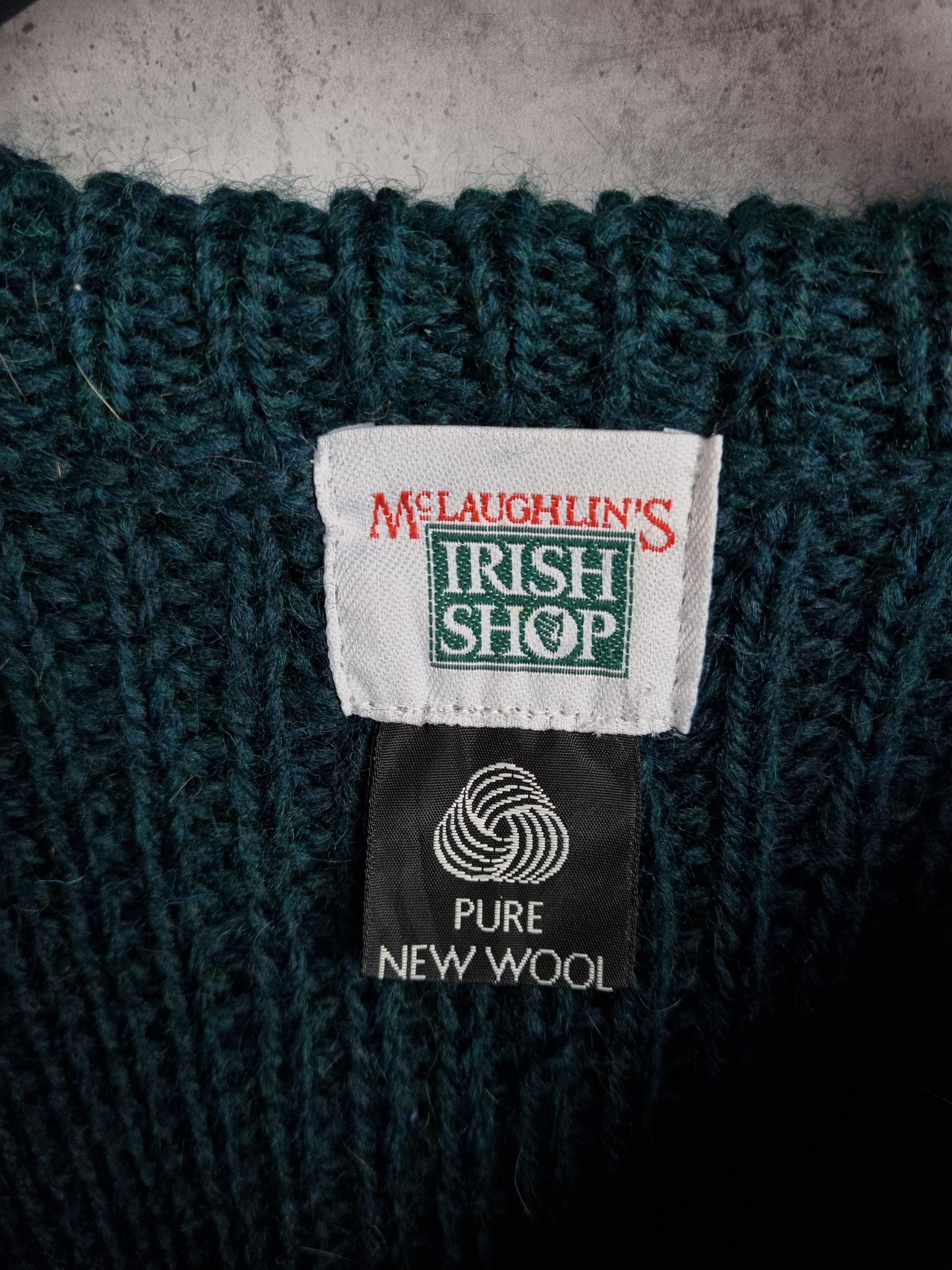Vintage Vintage Heavy Knitwear Wool Sweater Made in Ireland Size US M / EU 48-50 / 2 - 3 Thumbnail