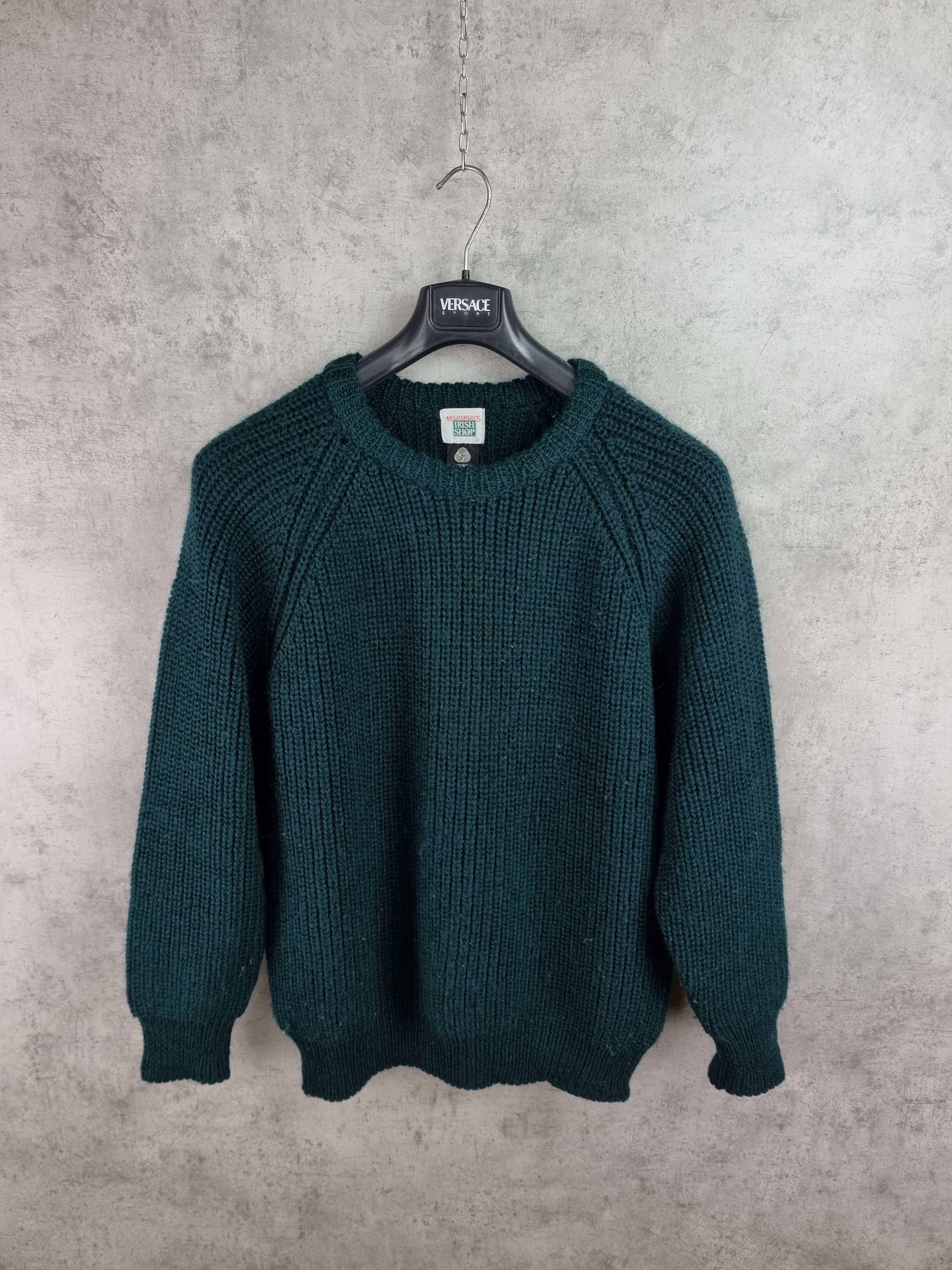 Vintage Vintage Heavy Knitwear Wool Sweater Made in Ireland Size US M / EU 48-50 / 2 - 1 Thumbnail