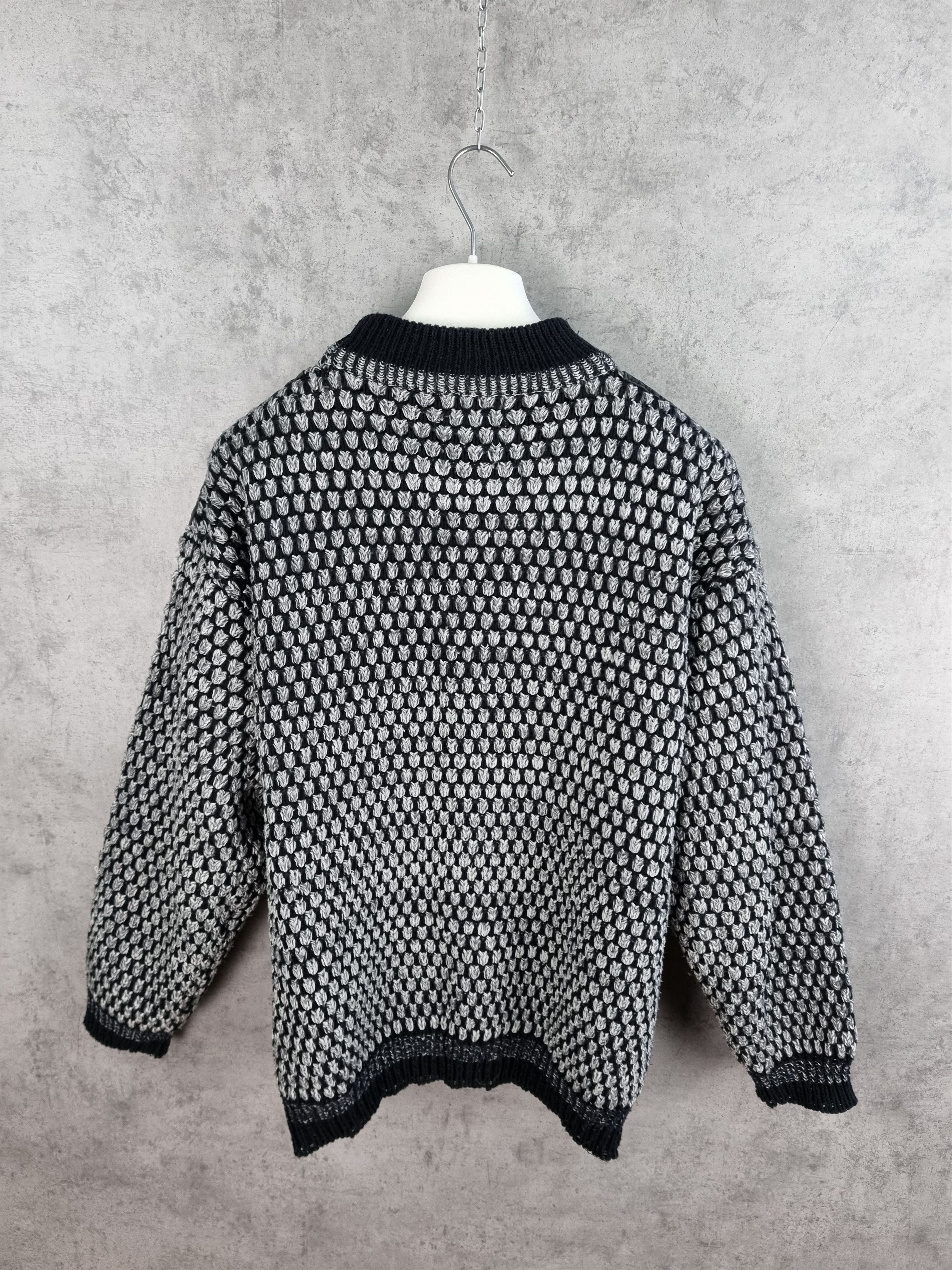 Japanese Brand × Seditionaries × Vintage CHIA 90s Vintage Wool Knitted Sweater Size US L / EU 52-54 / 3 - 4 Thumbnail