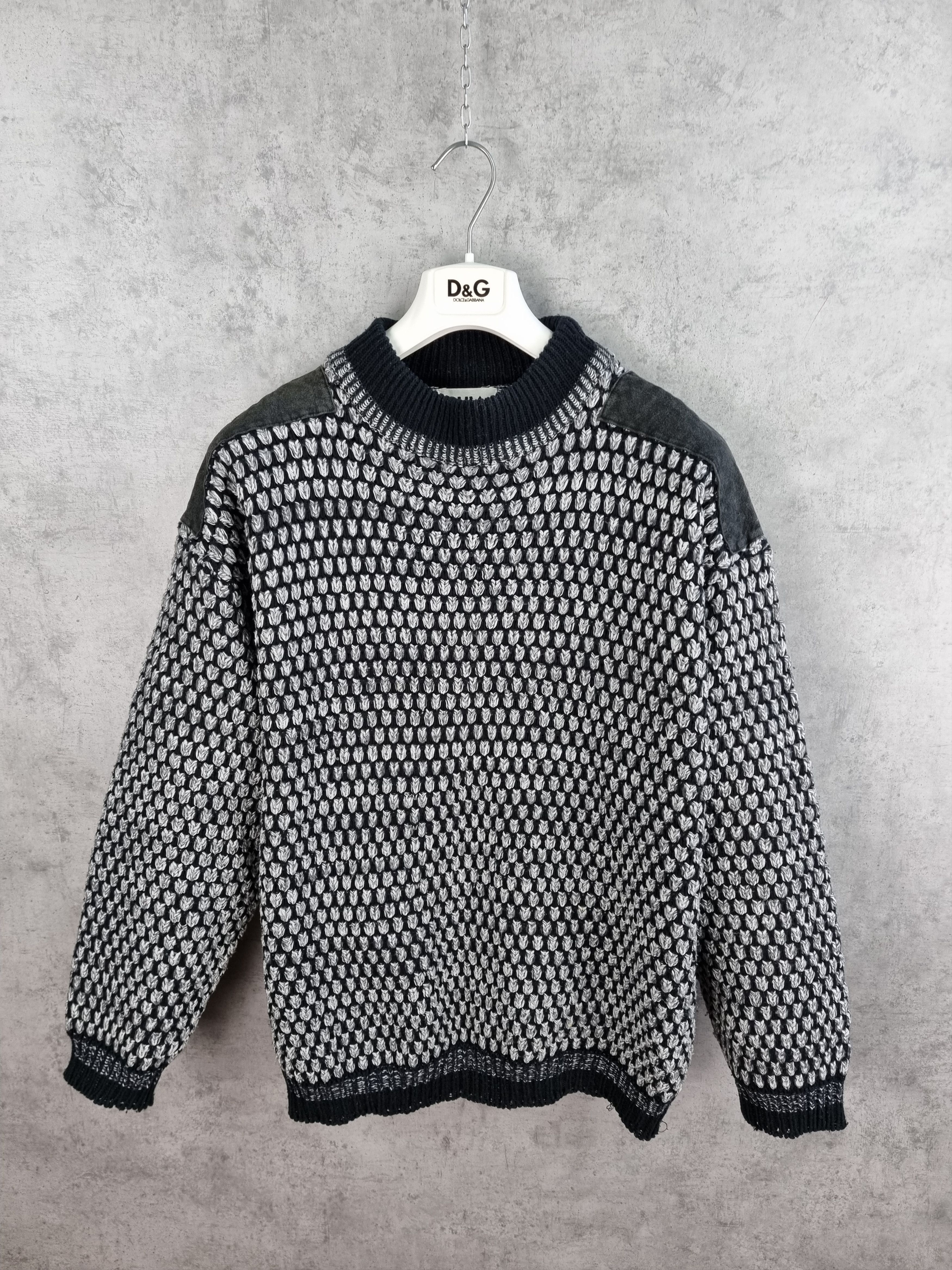 Japanese Brand × Seditionaries × Vintage CHIA 90s Vintage Wool Knitted Sweater Size US L / EU 52-54 / 3 - 3 Thumbnail