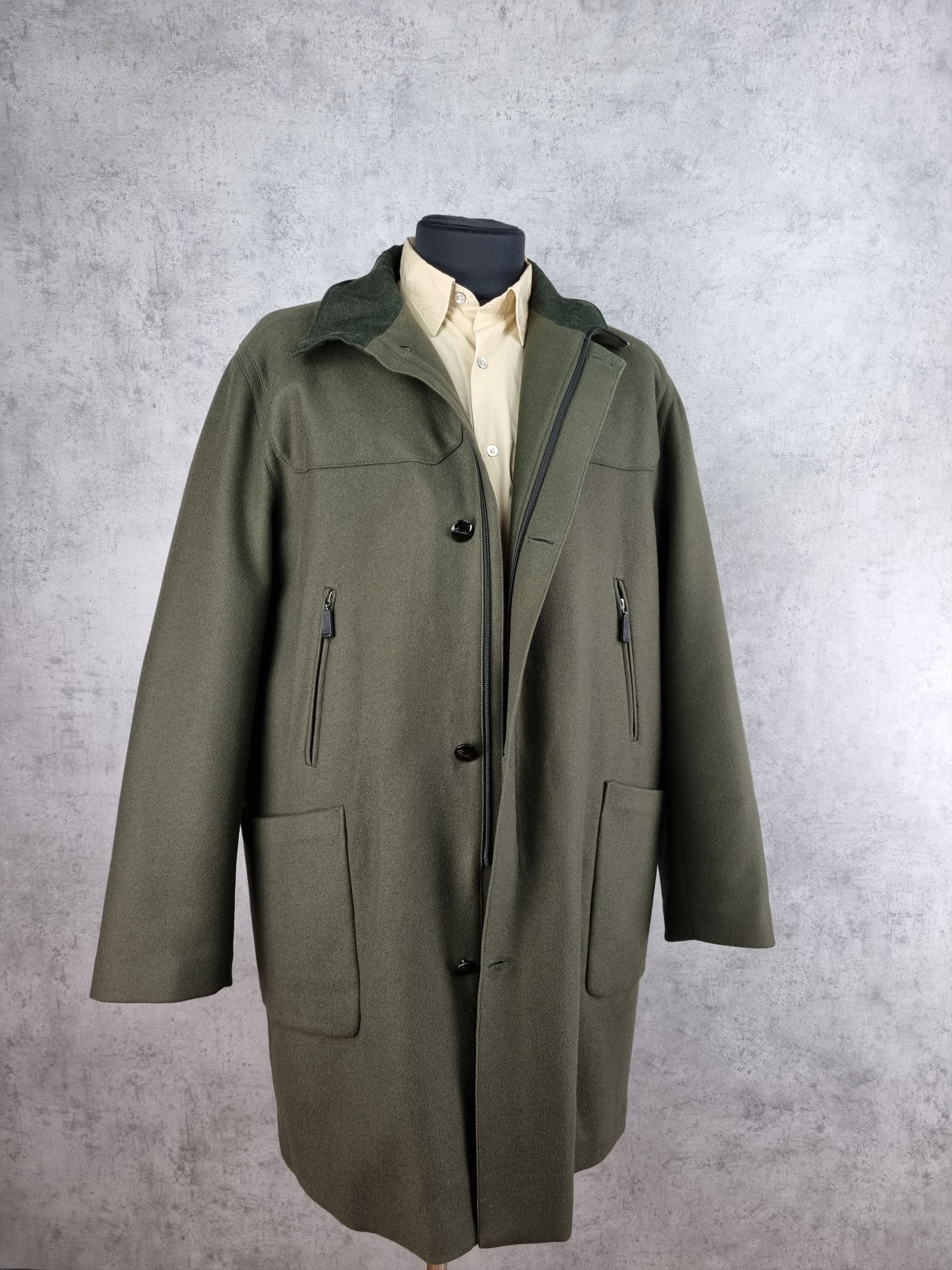Corneliani Corneliani Multipockets Wool Coat Made in Italy. Size US L / EU 52-54 / 3 - 1 Thumbnail