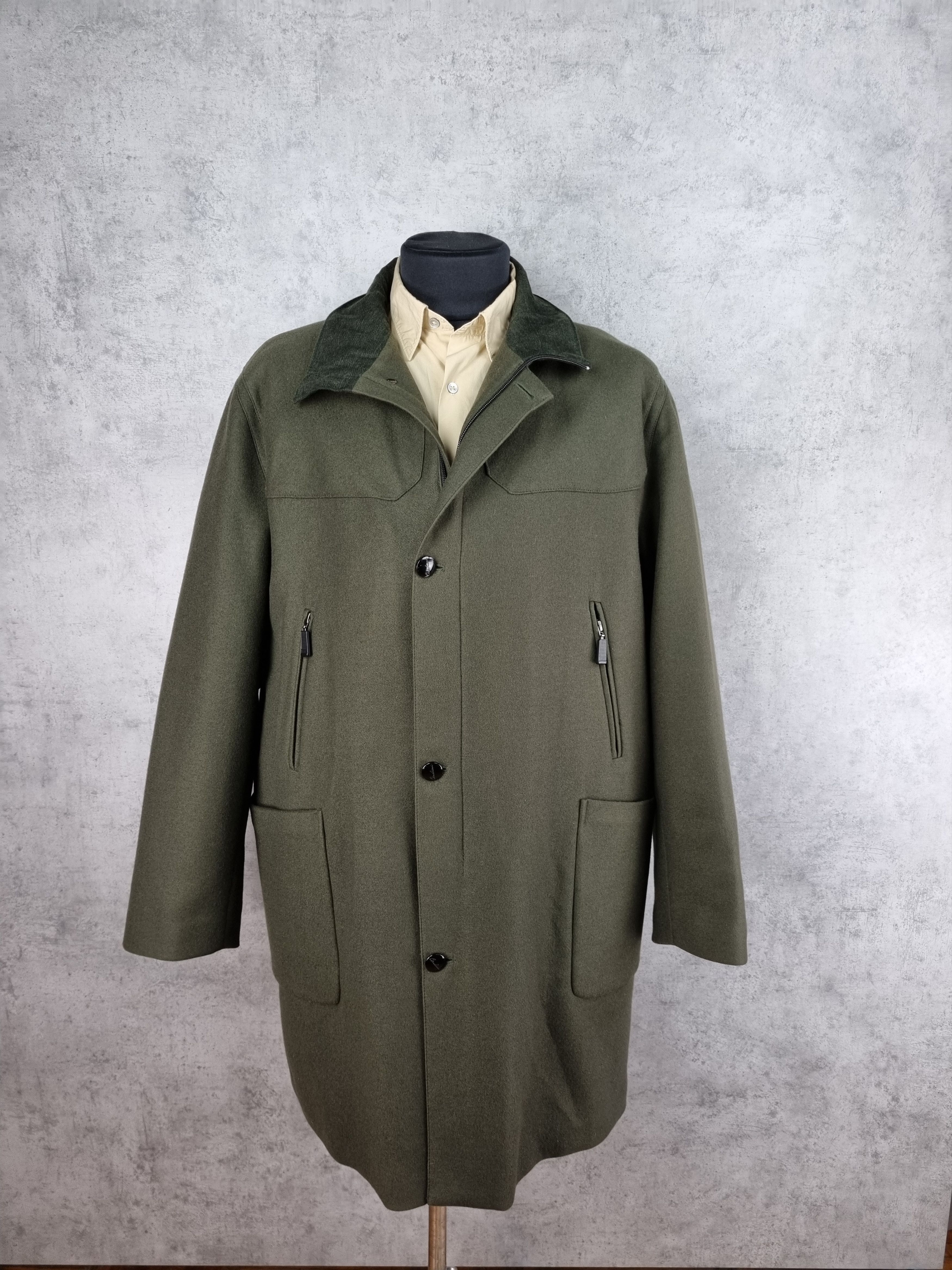 Corneliani Corneliani Multipockets Wool Coat Made in Italy. Size US L / EU 52-54 / 3 - 3 Thumbnail