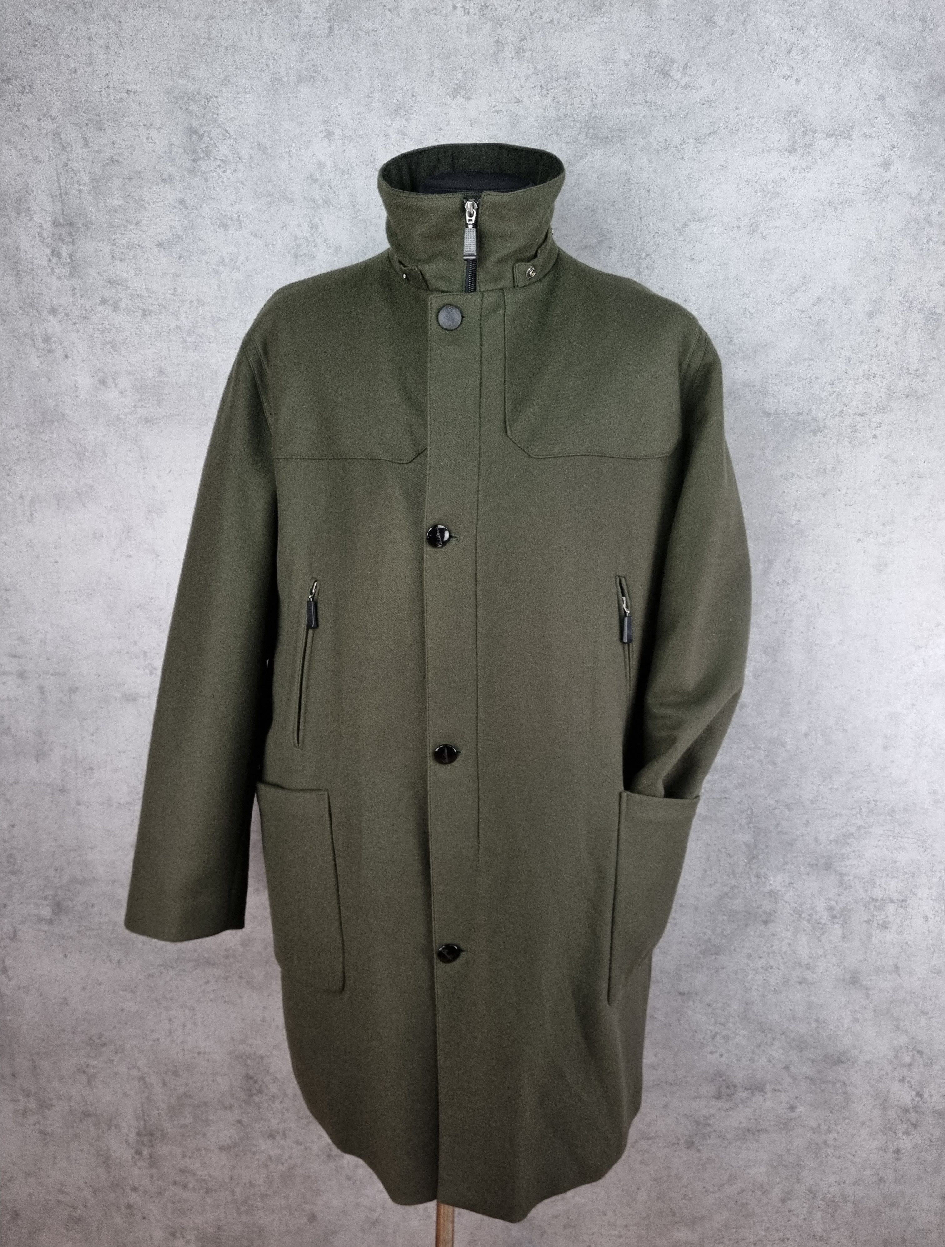 Corneliani Corneliani Multipockets Wool Coat Made in Italy. Size US L / EU 52-54 / 3 - 5 Thumbnail