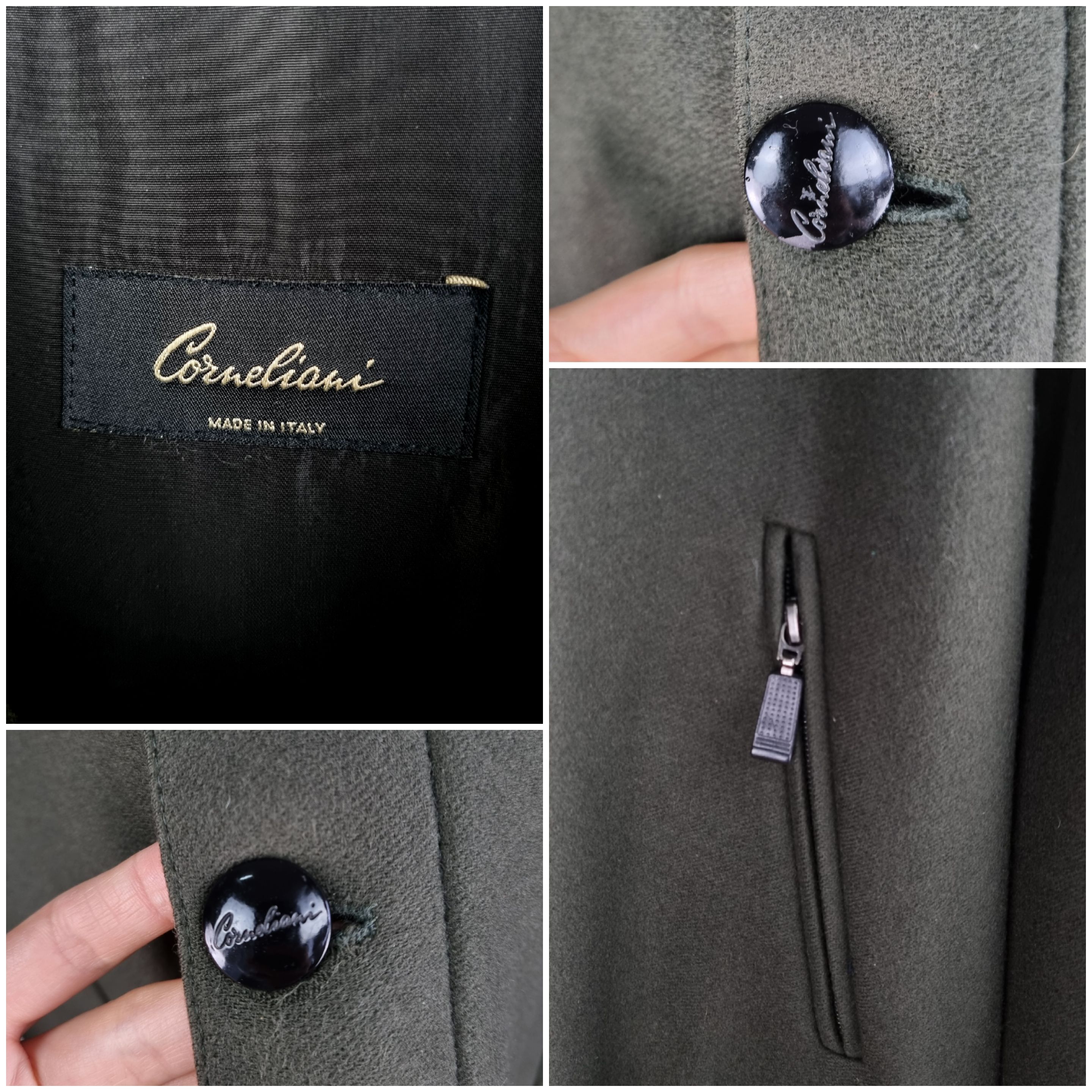 Corneliani Corneliani Multipockets Wool Coat Made in Italy. Size US L / EU 52-54 / 3 - 10 Thumbnail