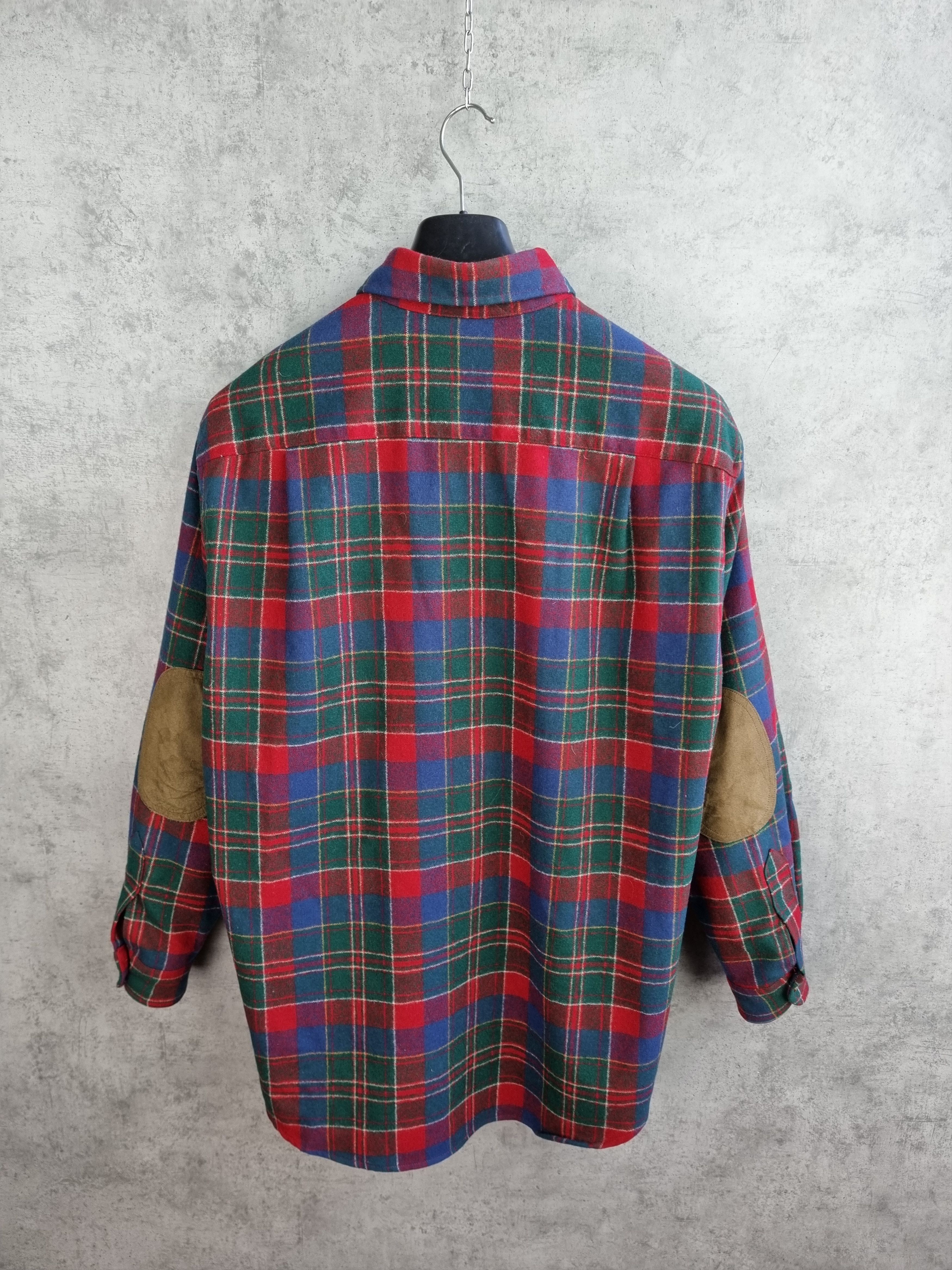 Pendleton × Vintage Pendleton Plaid Wool Shirt made in USA Size US XL / EU 56 / 4 - 2 Thumbnail