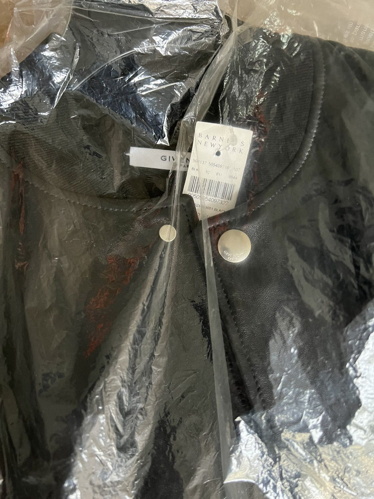Givenchy UltraRare Givenchy Lamb Leather Bomber Jacket Size US L / EU 52-54 / 3 - 6 Thumbnail