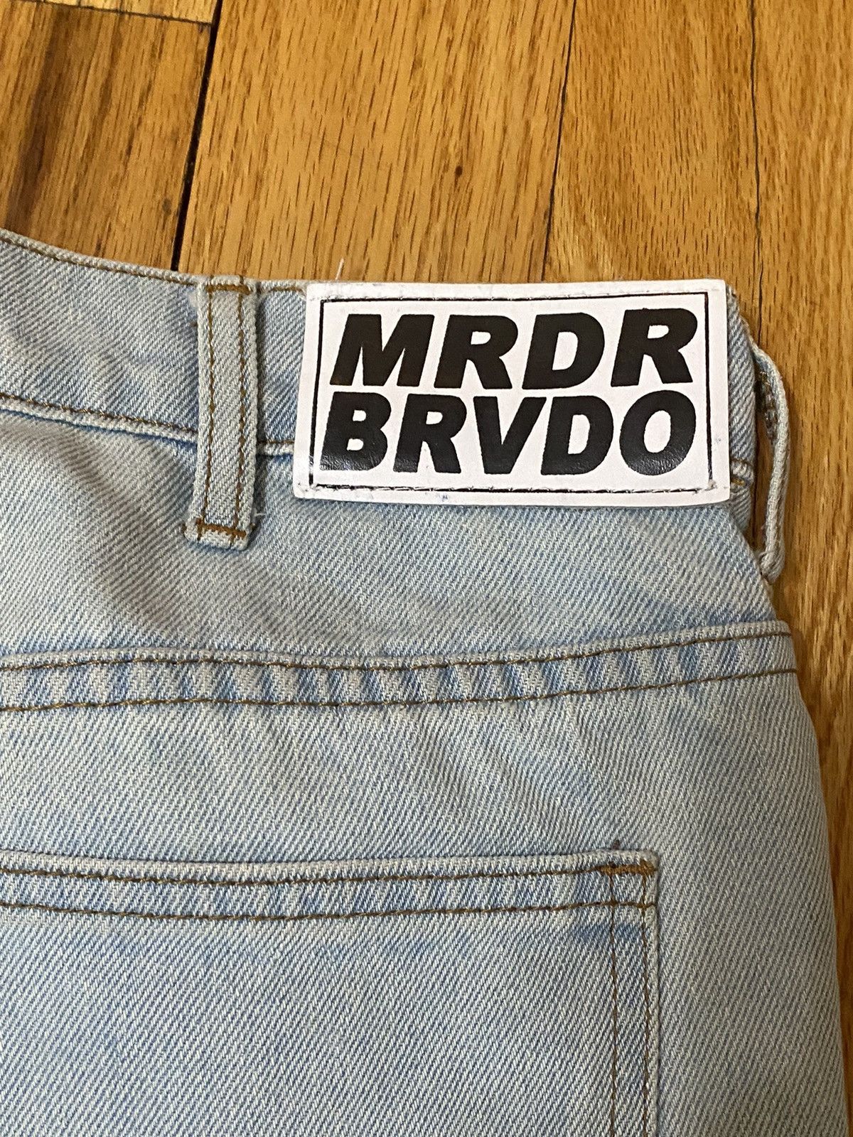 Ev Bravado × Who Decides War Who Decides War Murder Bravado Patchwork Denim Size US 30 / EU 46 - 3 Thumbnail