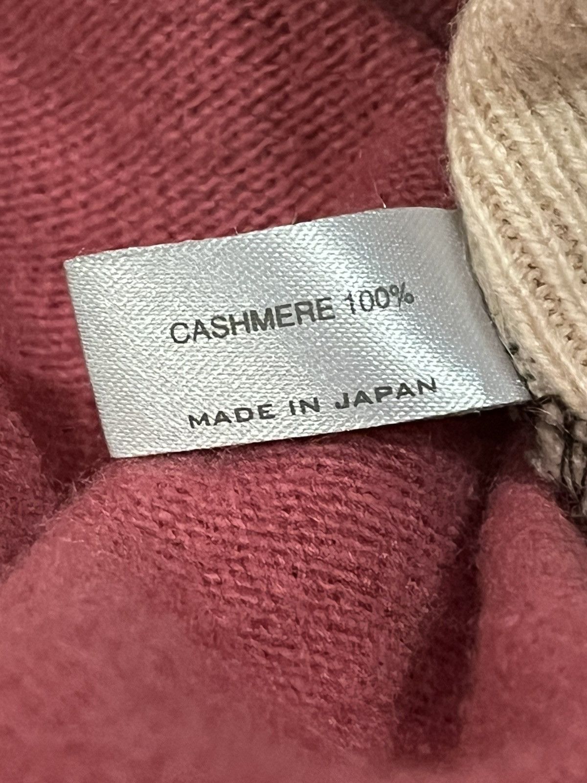 Number (N)ine AW02 Patchwork Cashmere Long Sleeve Size US L / EU 52-54 / 3 - 8 Thumbnail