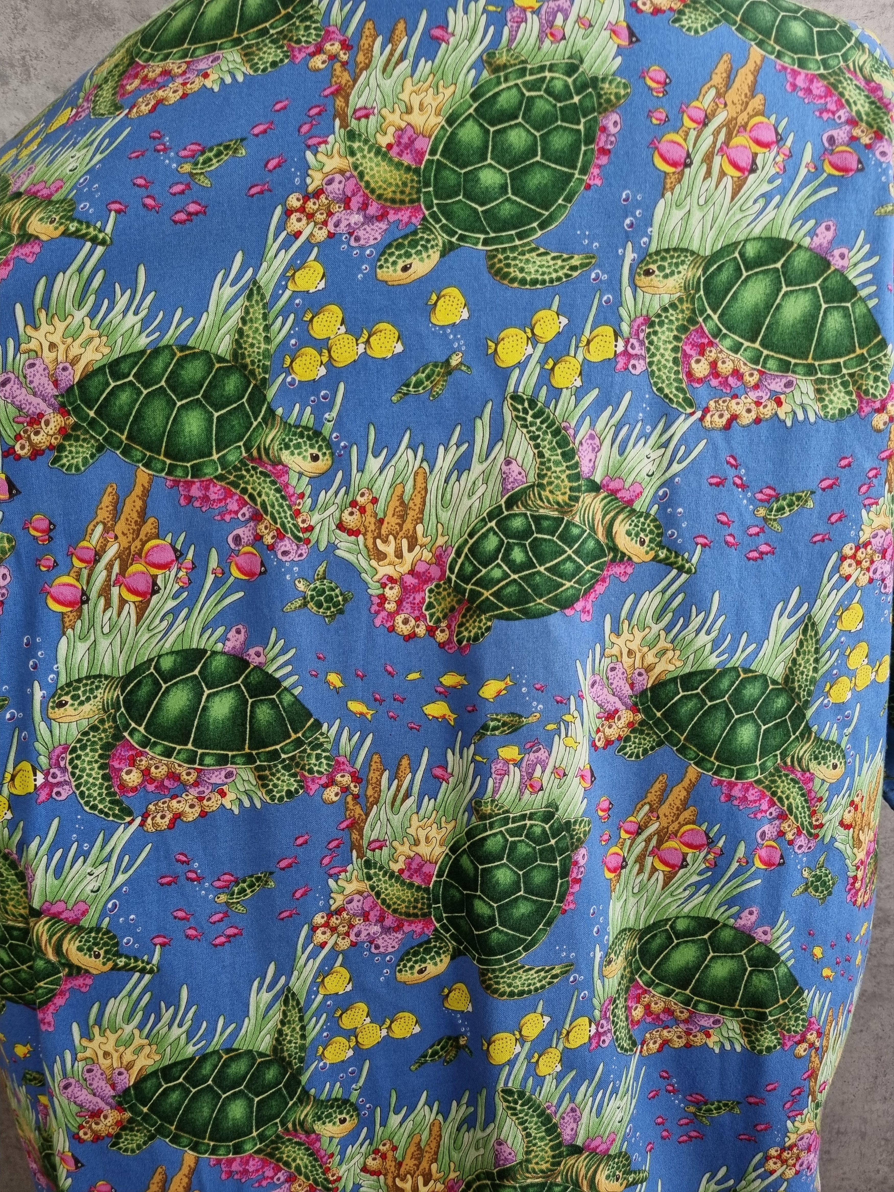 Vintage Rare Print Ocean Aquatic Hawaiian Shirt Size US XL / EU 56 / 4 - 3 Thumbnail