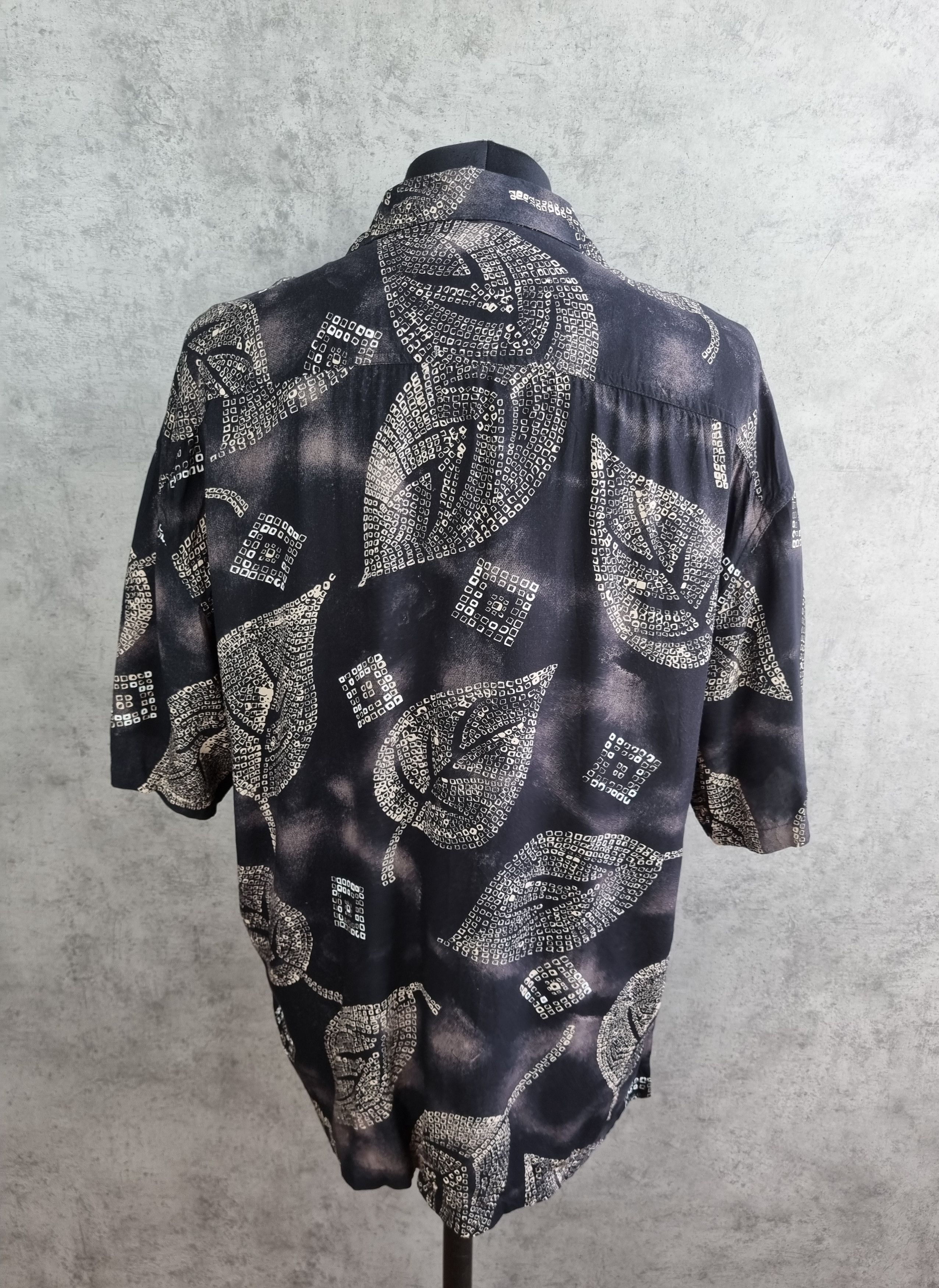 Hermes × Vintage Hermes Bar Unique Handmade Light Hawaiian Shirt Size US L / EU 52-54 / 3 - 4 Thumbnail